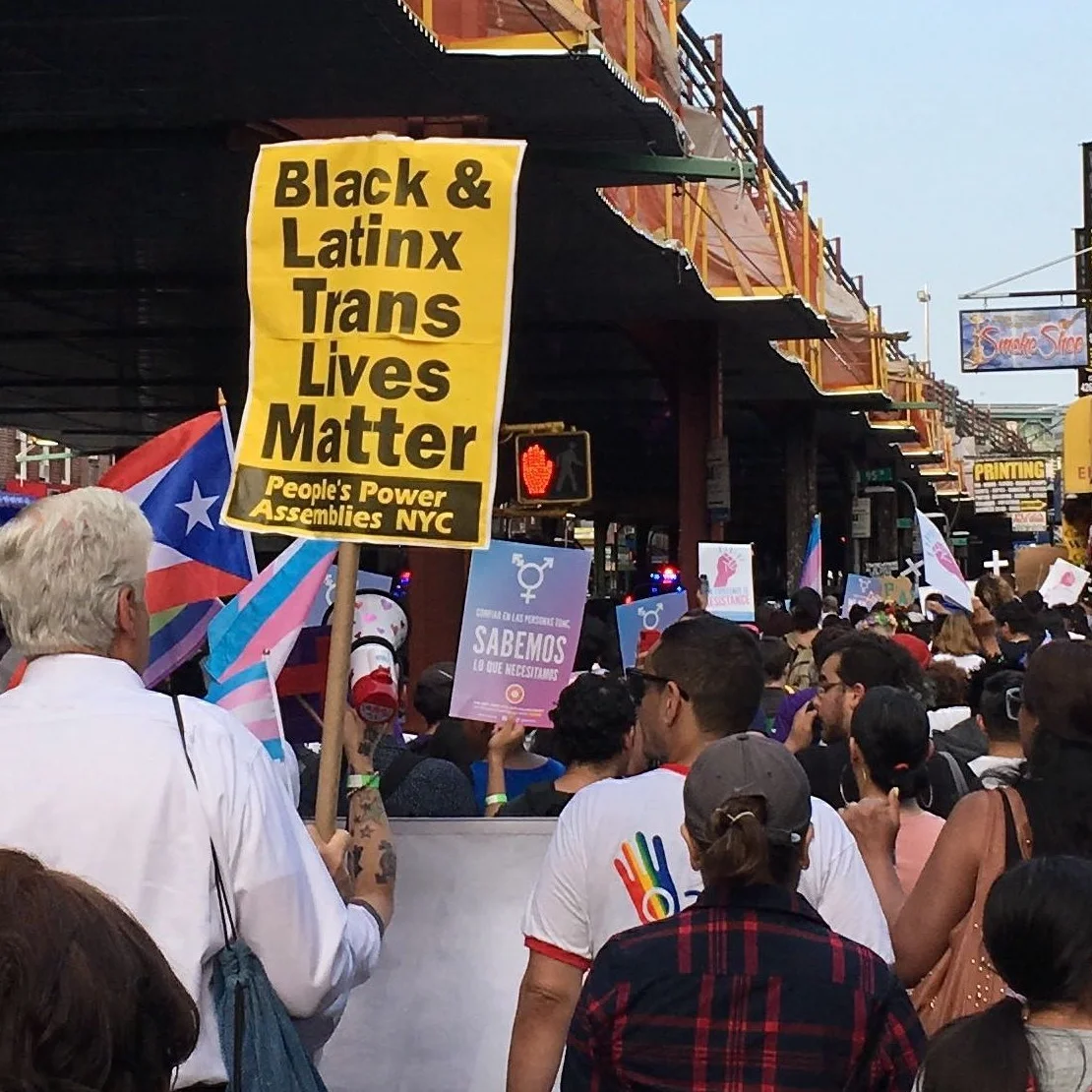 LID at the 8th Annual Trans-Latinx March