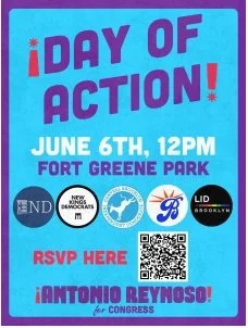 Antonio Reynoso Club Day of Action