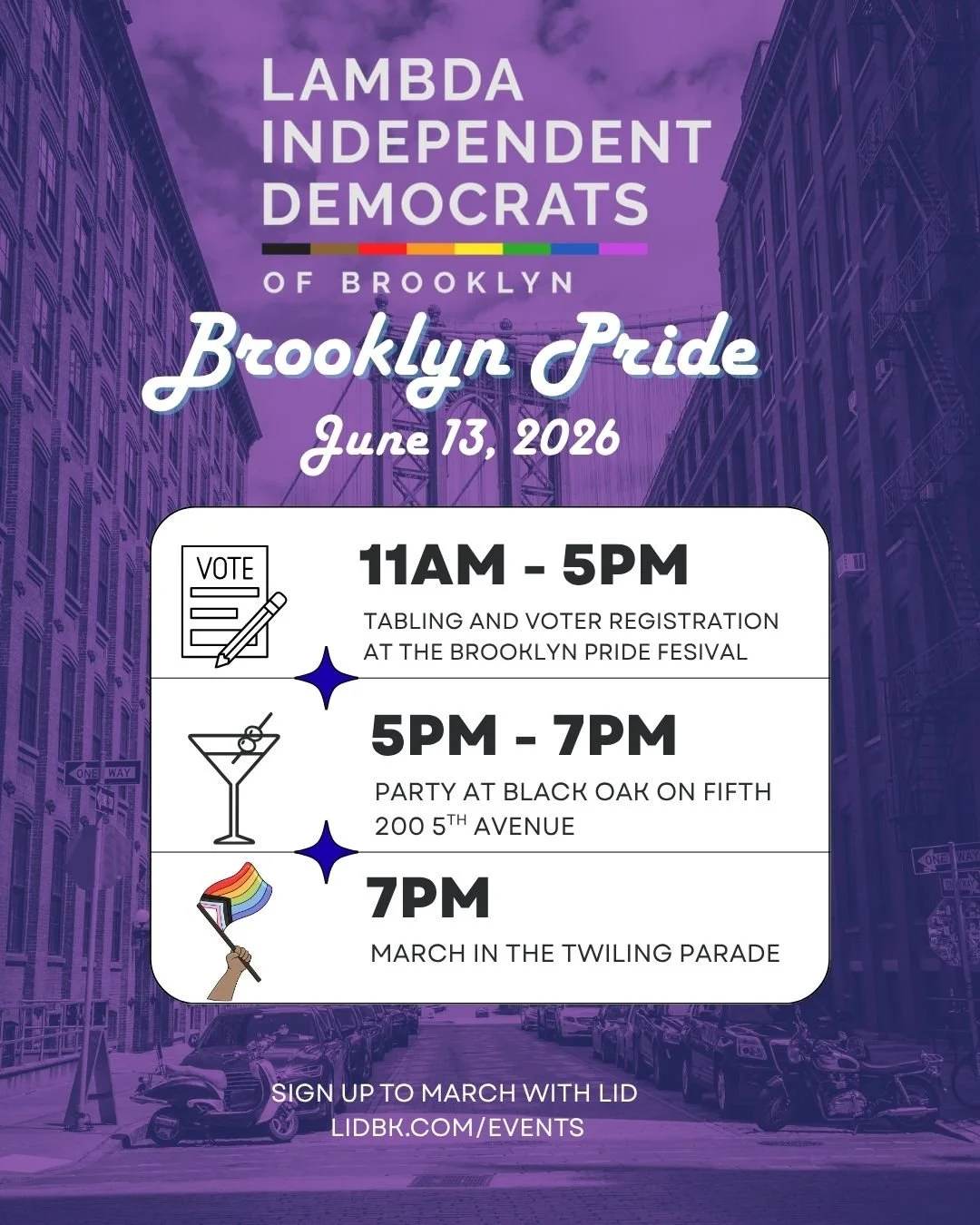Brooklyn Pride with LID