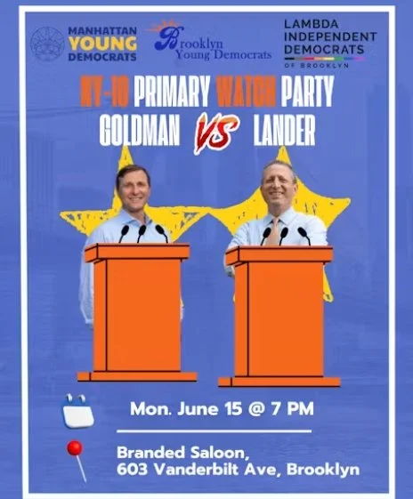 NY-10 Debate Watch Party