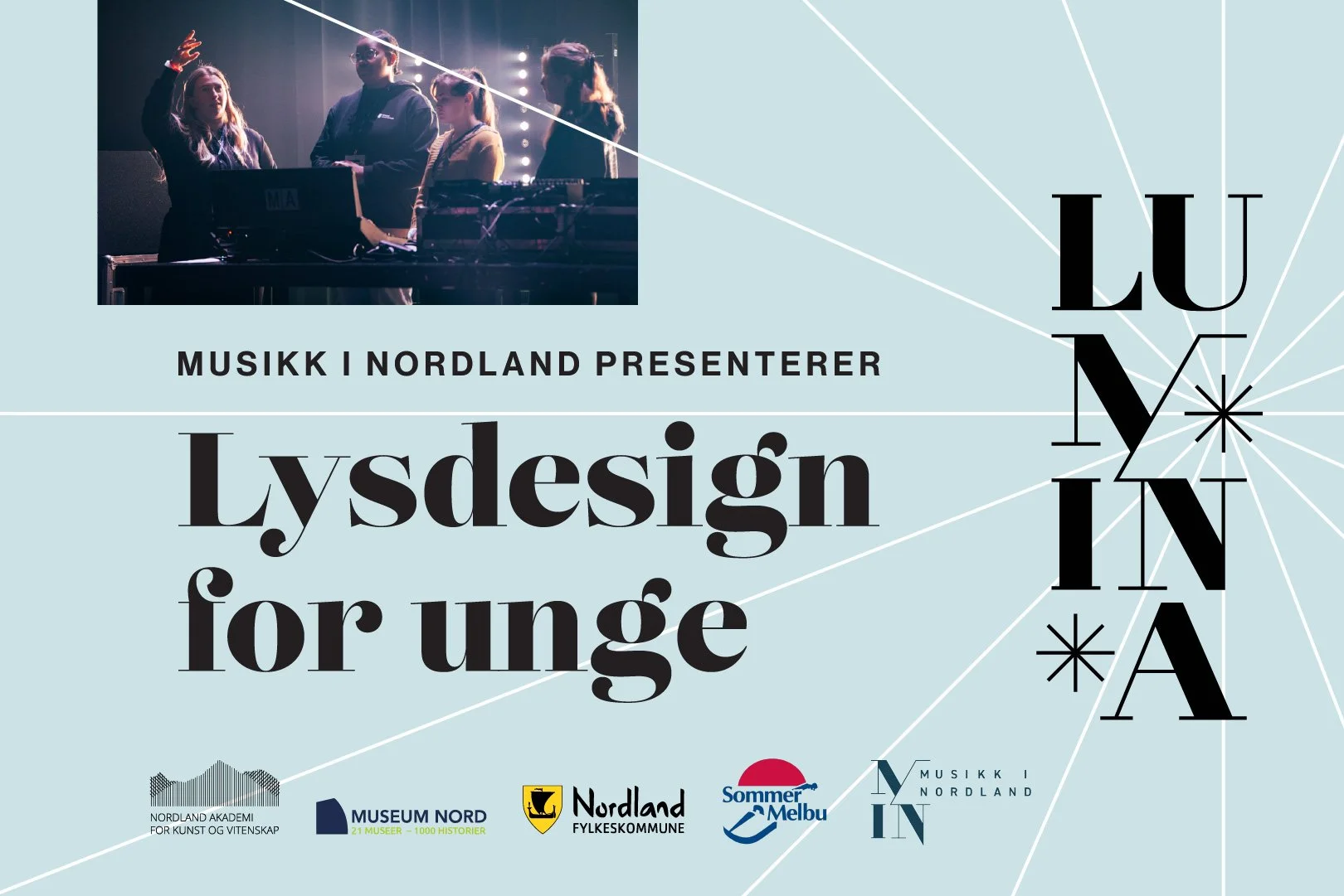 Kurs: Lumina - Lysdesign for unge