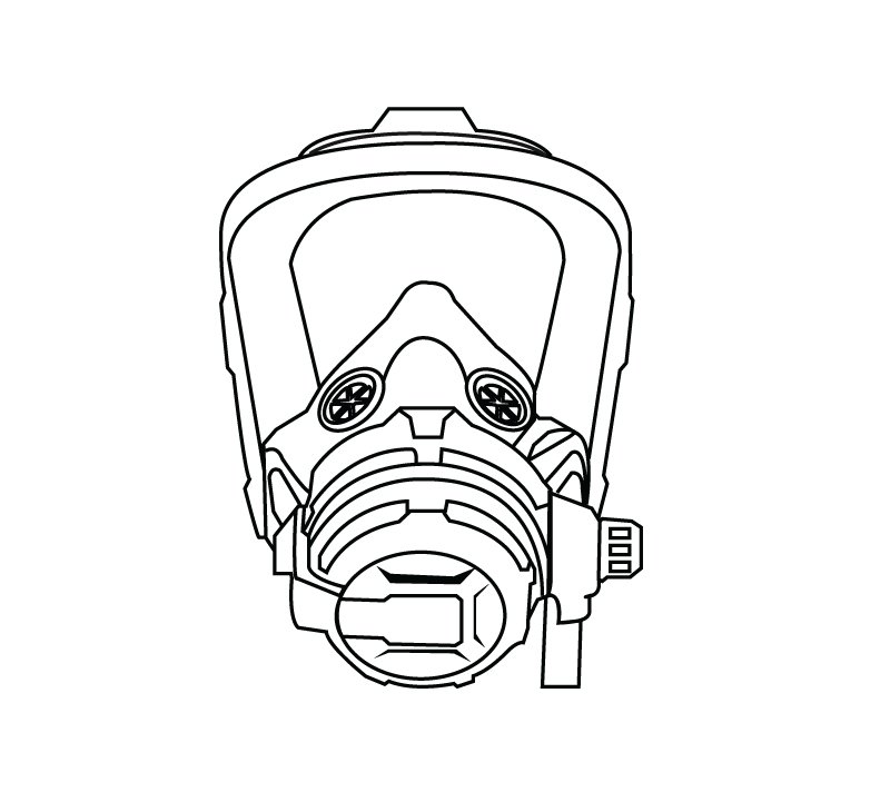 Mask illustration