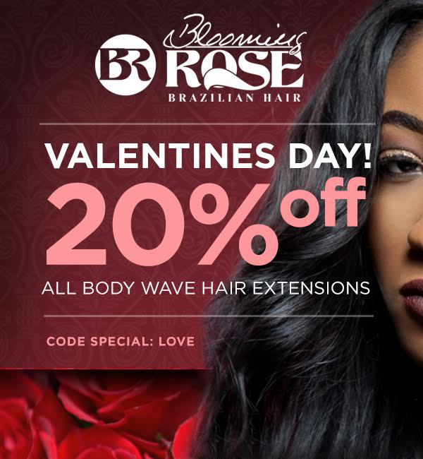 Blooming Rose Brazilian Hair Flash Sale Banner 2
