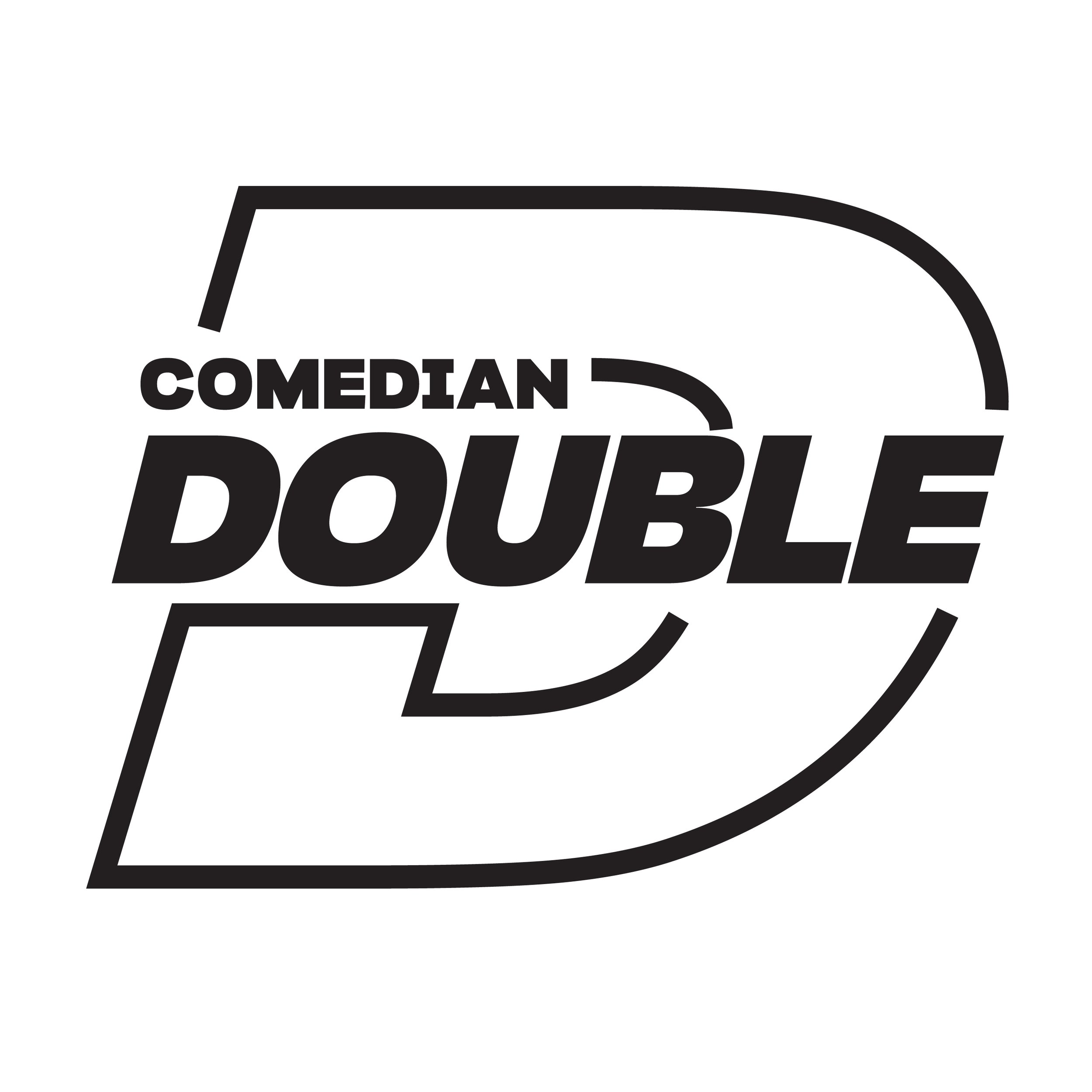 Comedian Double D logo