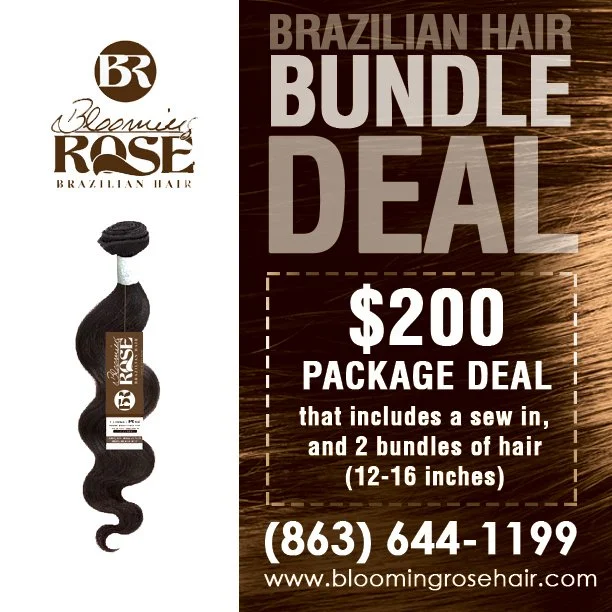 Blooming Rose Hair Social Banner 300x250