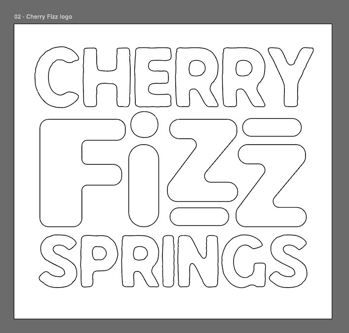 A image of a logo called Cherry Fizz Springs