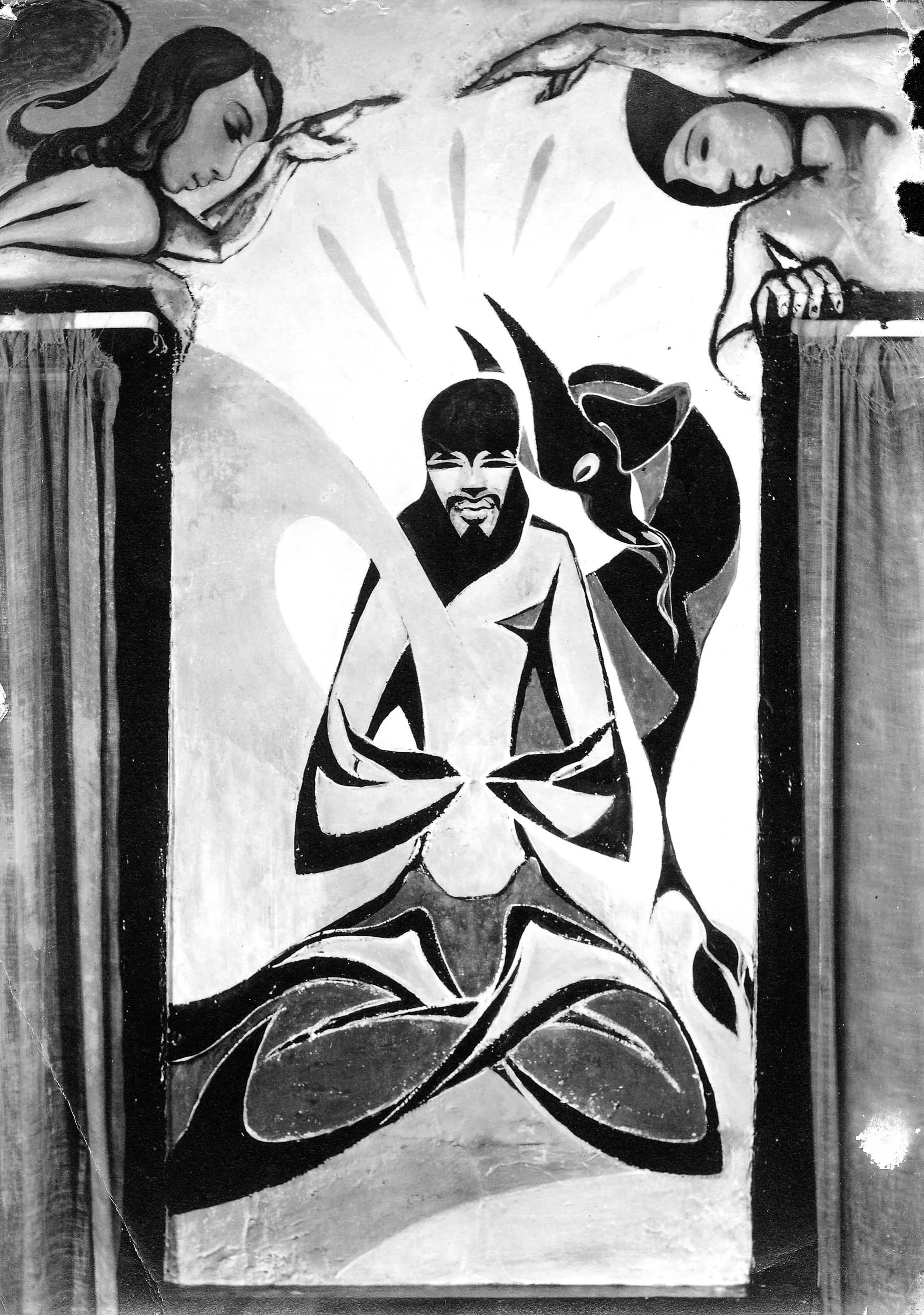 Wall Murals Hugh’s Commerce Street Apartment