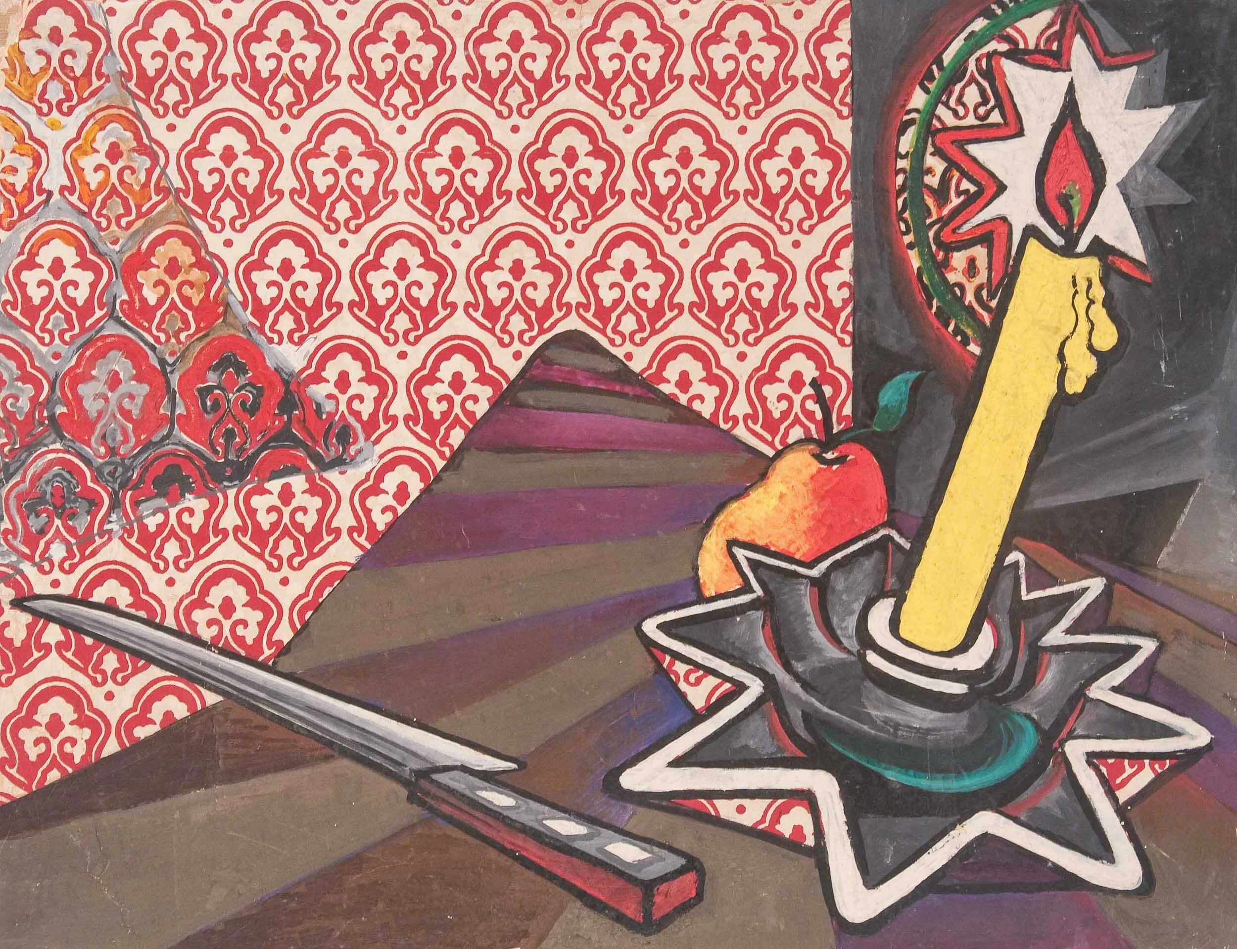 Still Life with Candle