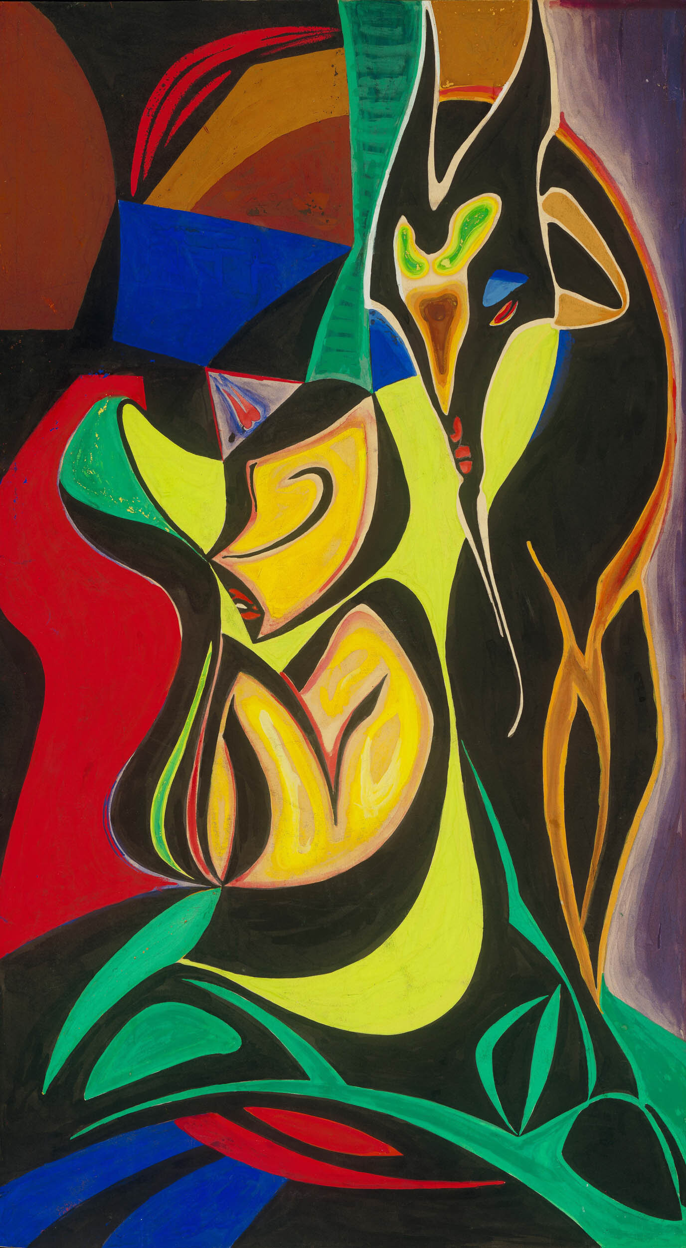 Maman L'enfant with Auld Nick