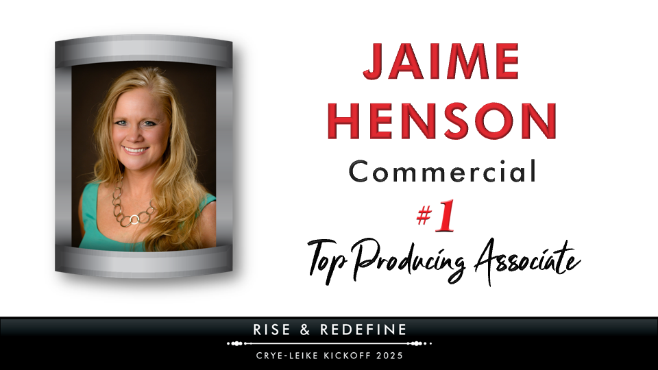 #1 Crye-Leike Commercial Top Producer 2024