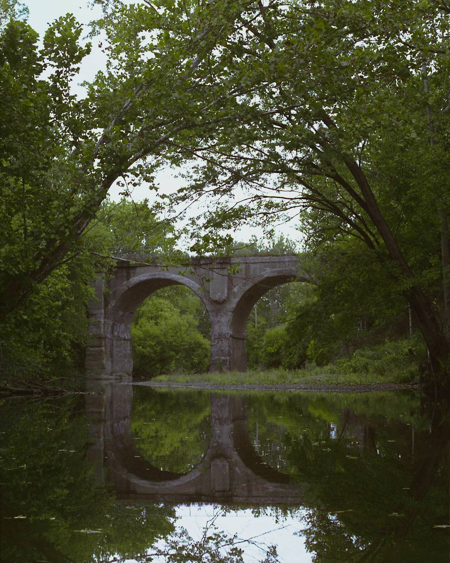 Once upon a random hike, an old bridge showed up. Can you believe that?
.
.
.
Nikon F1  Fujifilm Pro 400H