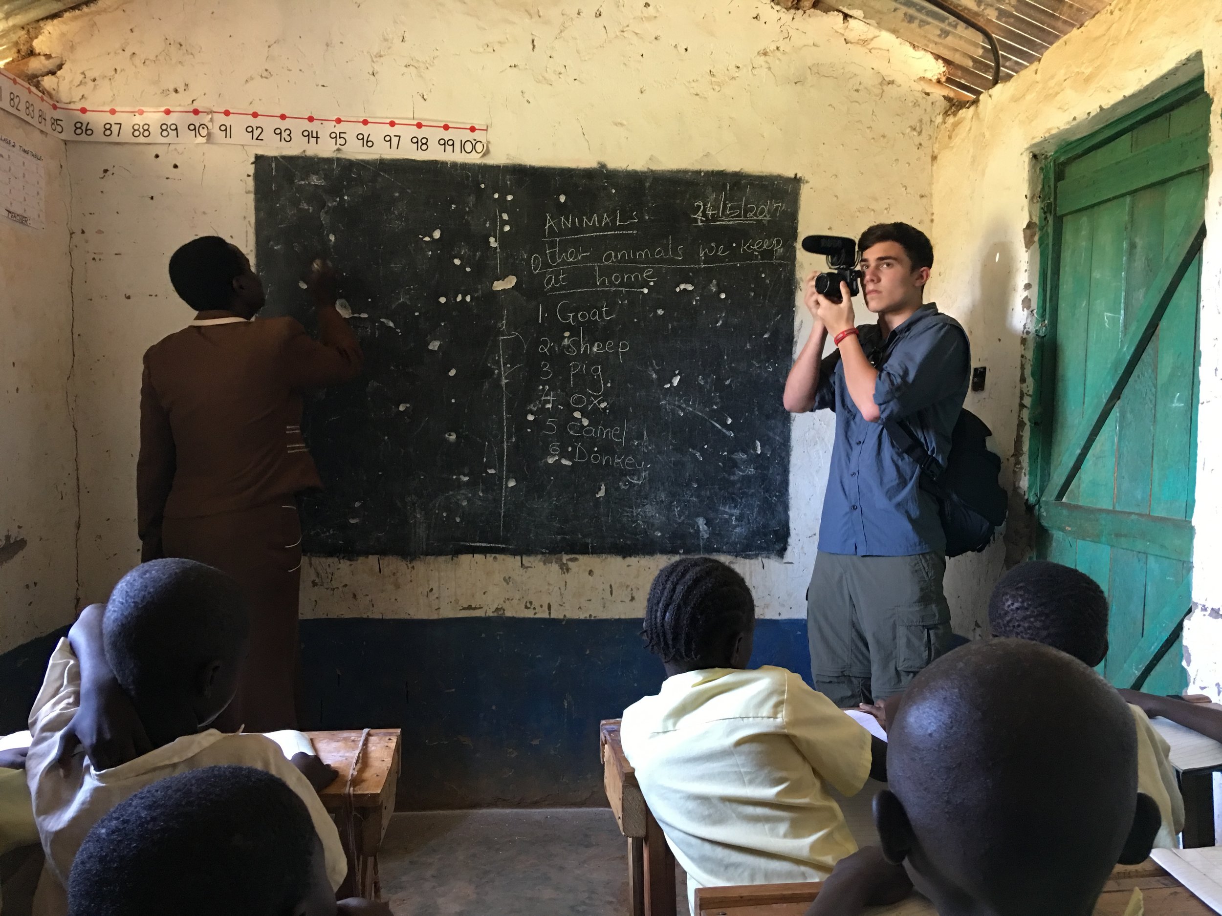  Hunter, as a high school student, joined the OWC on our trip to Kenya as our official documentation expert. He took the grand majority of the pictures from the trip and also captured a large amount of video footage. 