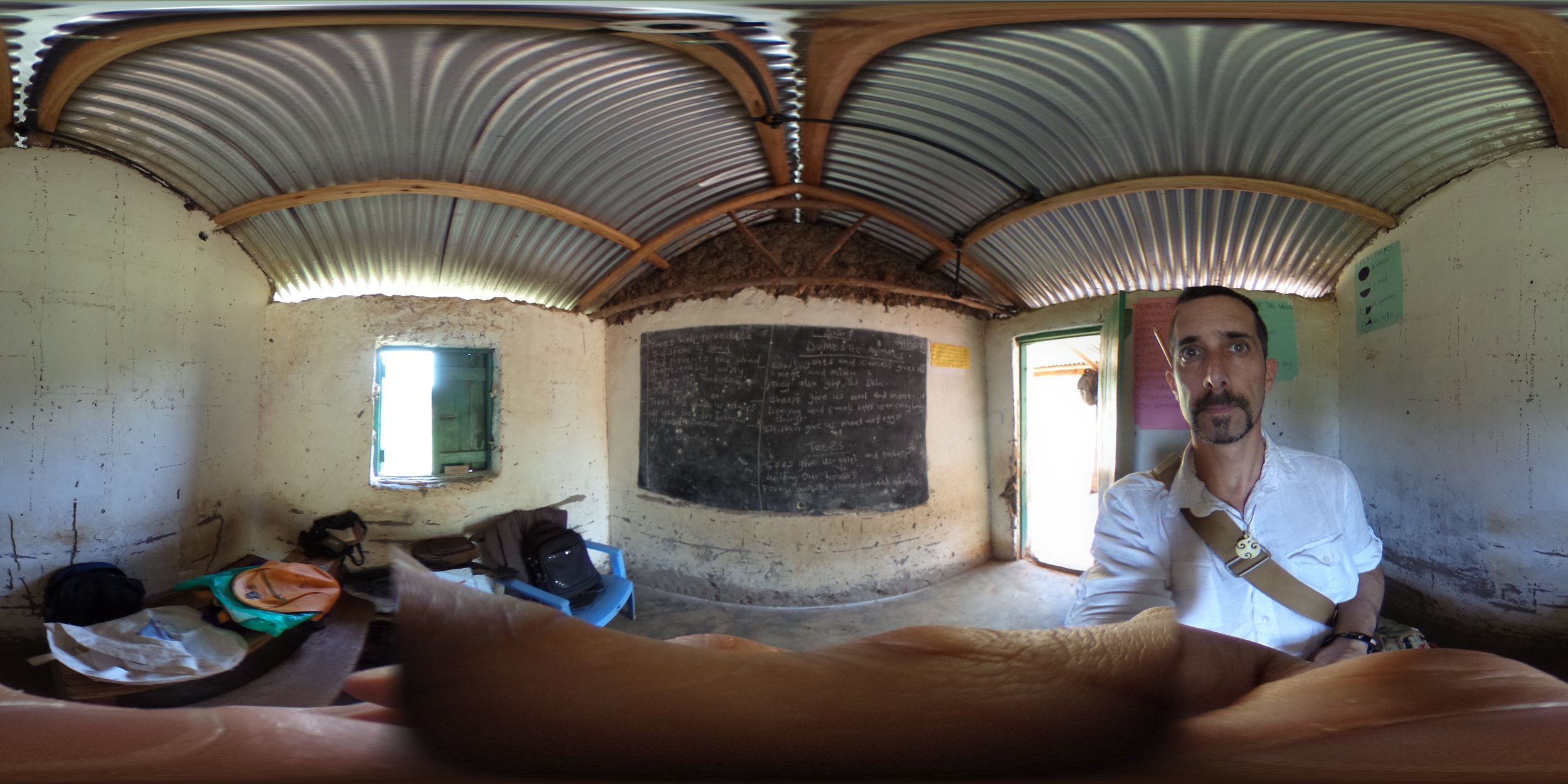 John brought his 360 camera with him and was able to capture several incredible images. These images have been used in professional development sessions in the US and have also been used for A Day in the Life, a lesson plan published on Microsoft in