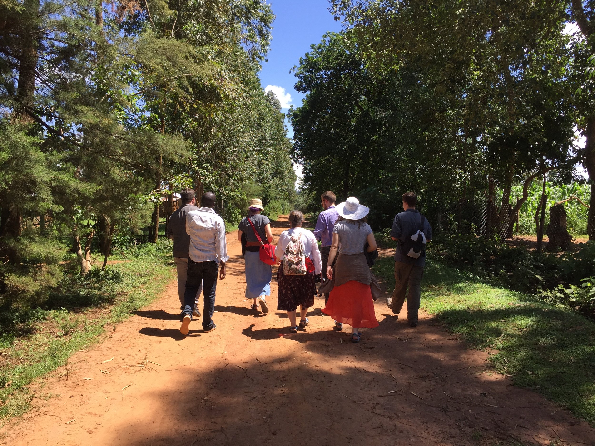  After a wonderful first day at HIP, the OWC team heads back to Livingstone's parents house who were kind enough to offer lodging. 