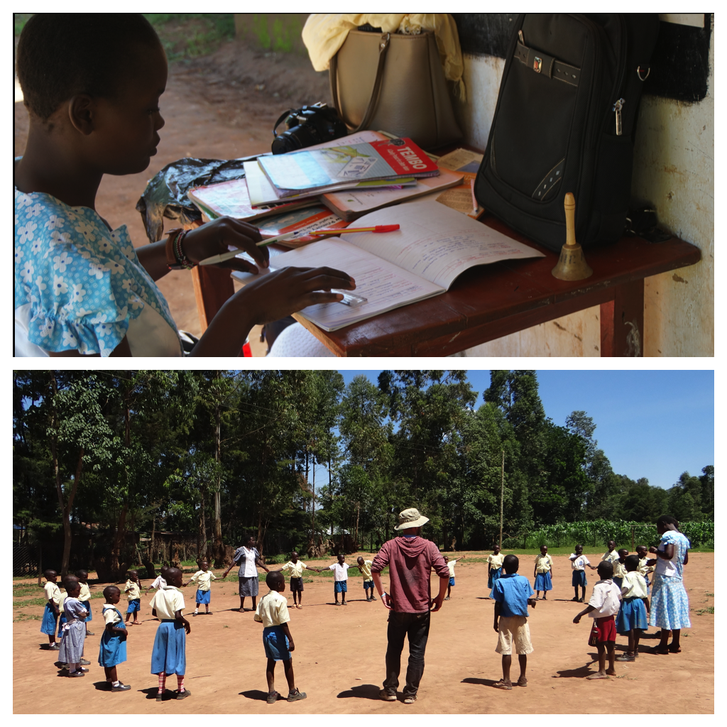 Throughout the first two days, the educators on the trip observed the process of Kenya's administrators and classroom instructors. That included viewing teachers lesson plans and classroom work, but also allowed us to play outdoor learning games wit