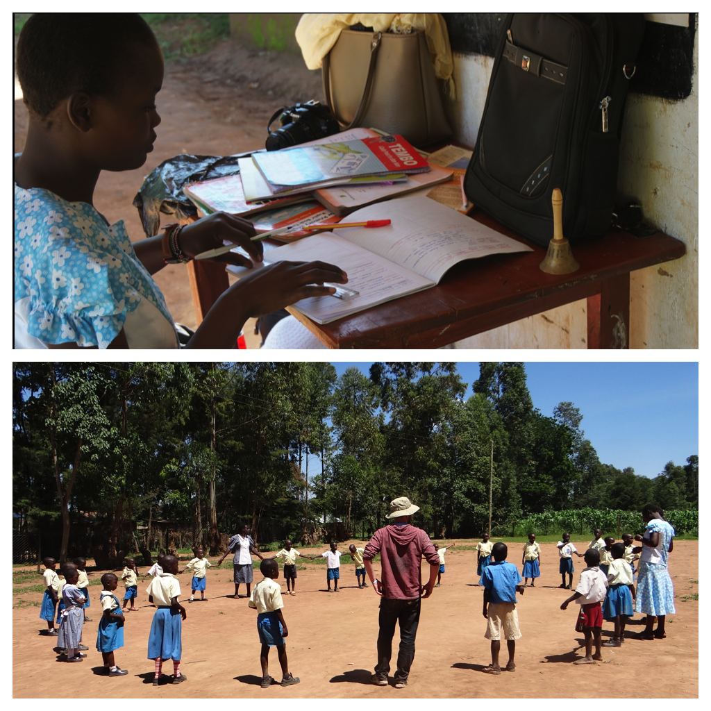  Throughout the first two days, the educators on the trip observed the process of Kenya's administrators and classroom instructors. That included viewing teachers lesson plans and classroom work, but also allowed us to play outdoor learning games wit