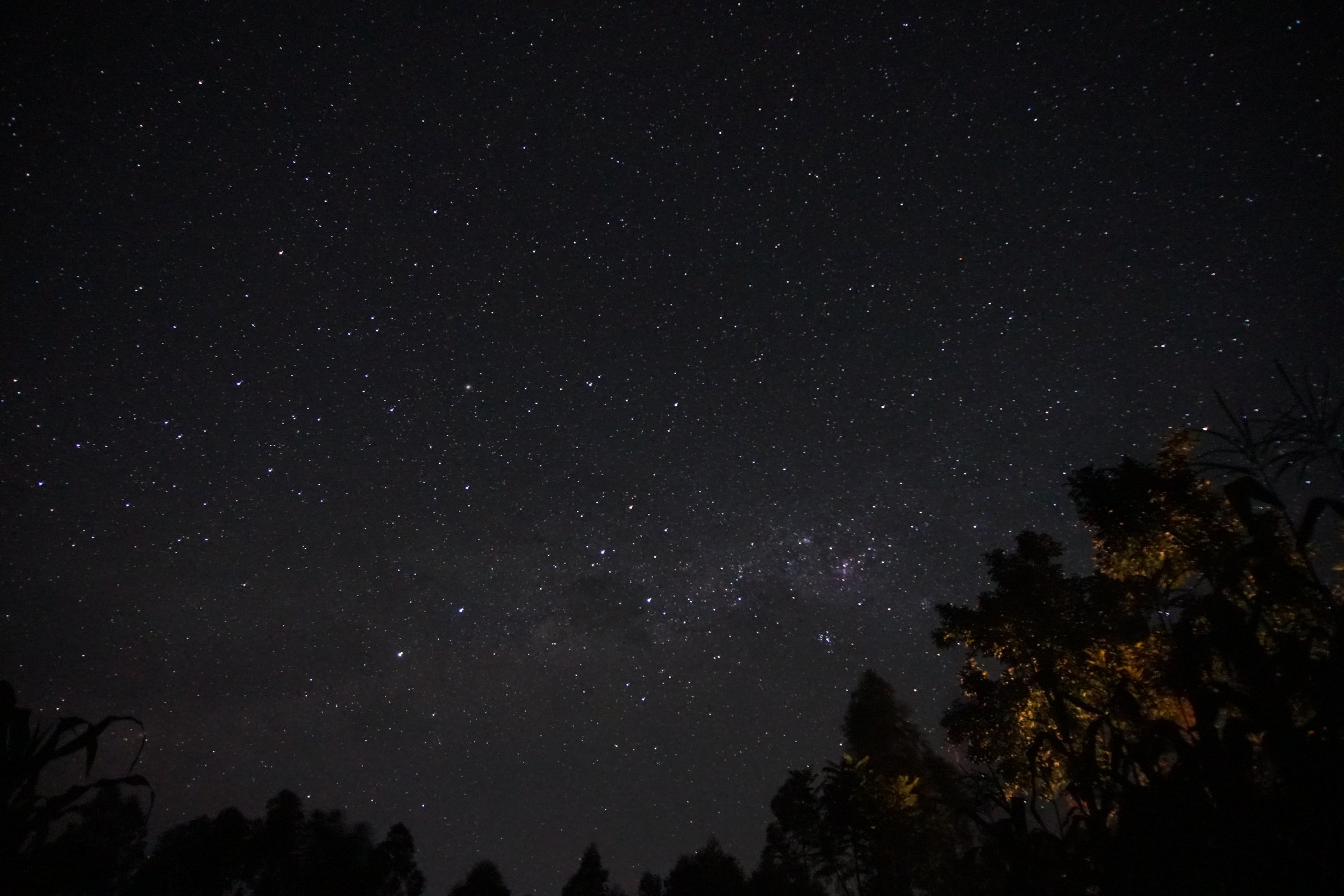 Because Kimilili is so far away from major cities, there is little to no light pollution. The stars in the sky every night would incredibly visible and vibrant.