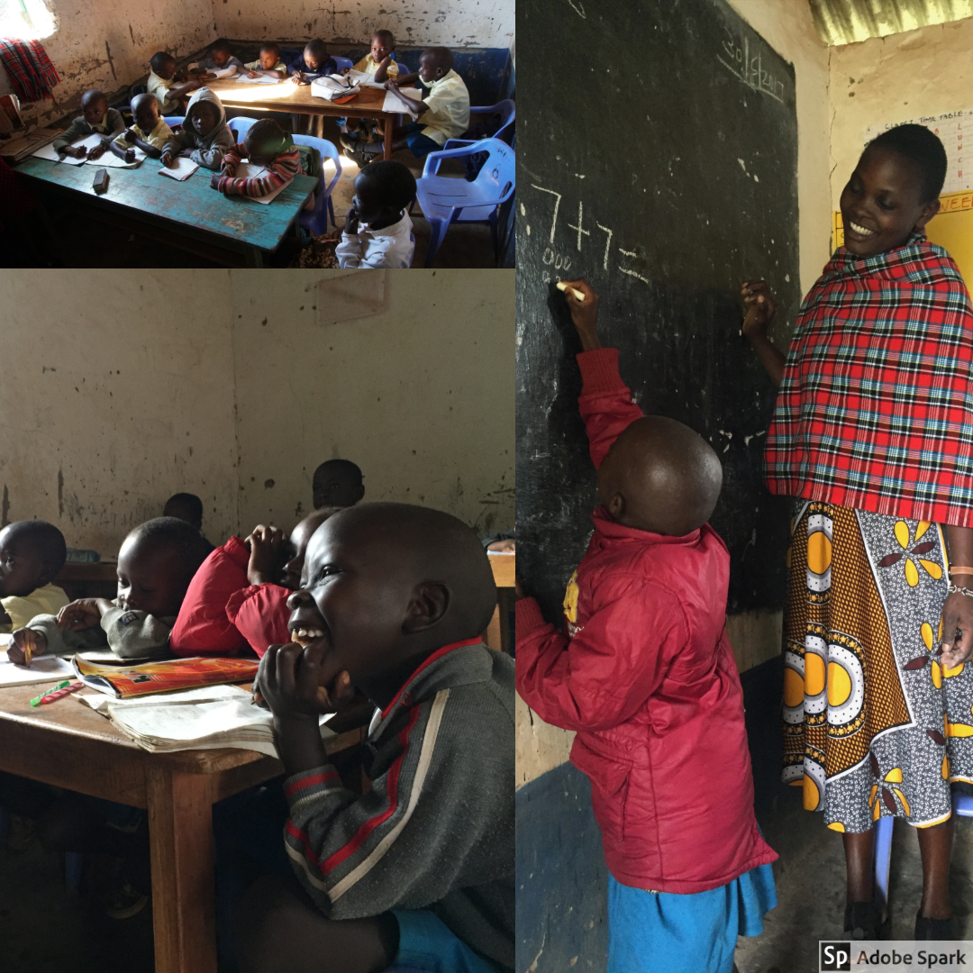 While the OWC team was in Kenya, they were in the middle of their winter. While we were generally still pretty warm, the students were cold. They would do their lessons with shawls or jackets to keep warm.