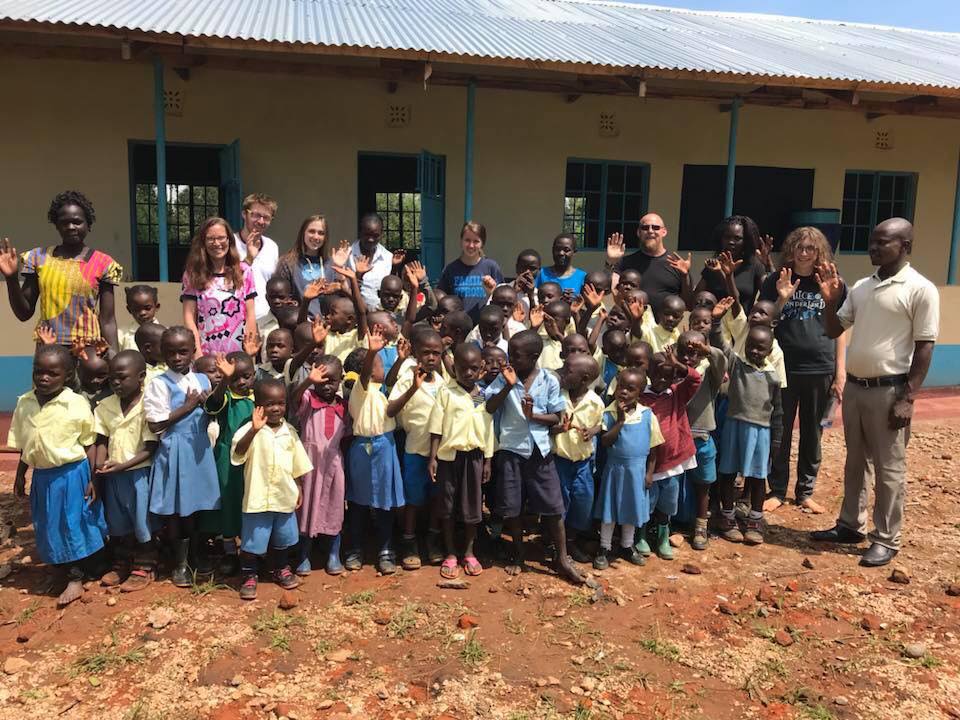 After OWC's initial trip to Kenya, Professor Jeremy Gulle and Professor Beth Gulley and their students/children continued going to HIP to continue OWC's work at the school.