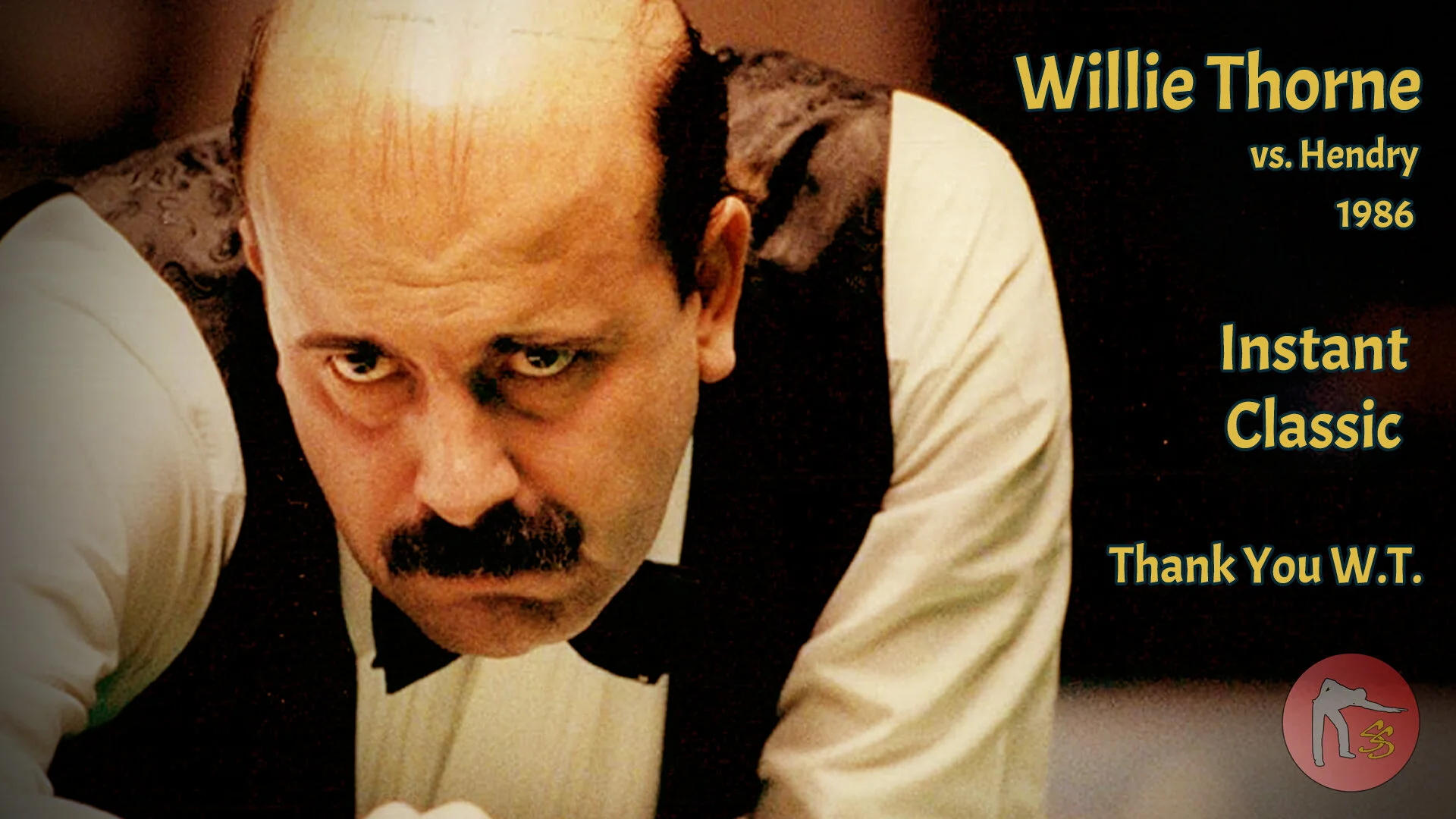 Willie Thorne vs. Stephen Hendry 1986 – Instant Classic