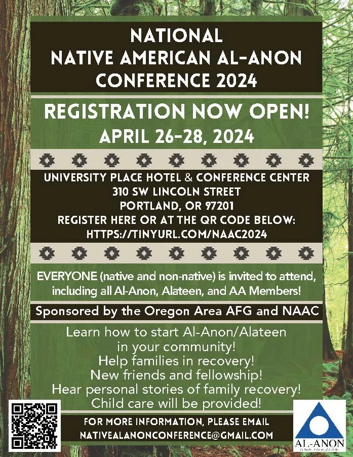 Native American Al Anon Conference 2024 Save The Date April 26 28 Native american al anon conference 2024 save the date april 26 28