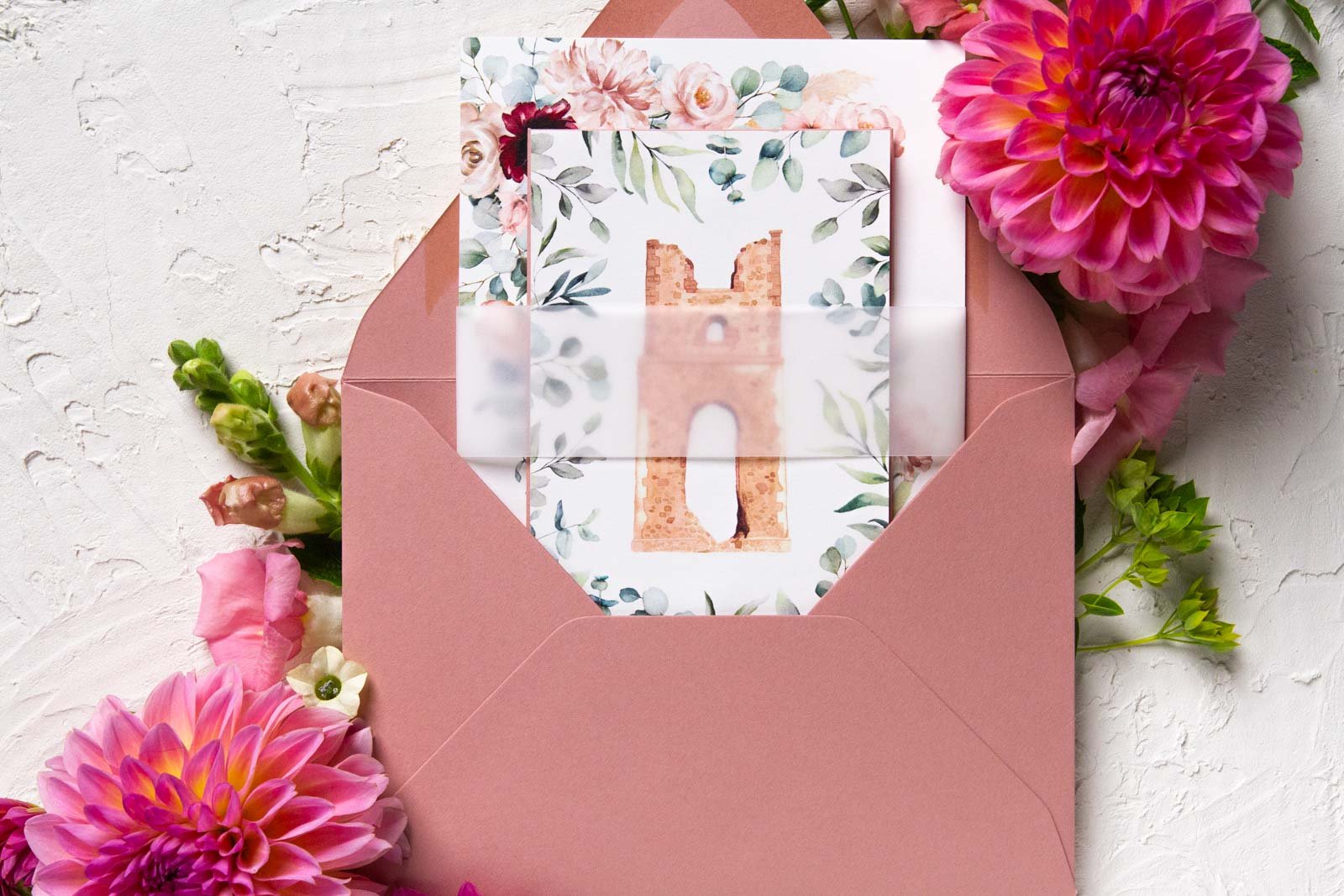 blush-pink-dusty-rose-watercolour-florals-custom-wedding-invitation-stack-in-envelope-4.jpg