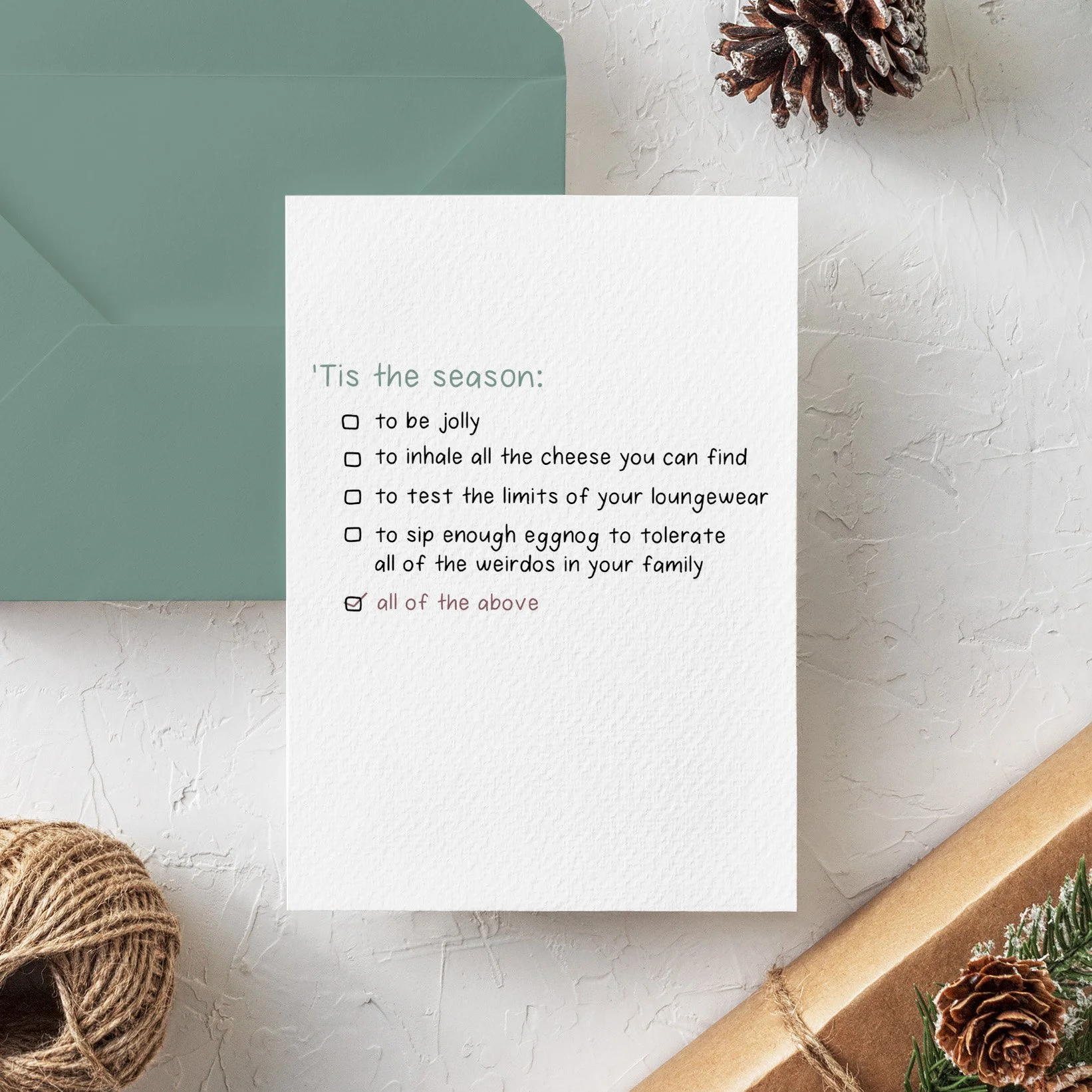 'Tis the season to keep procrastinating all of the holiday things I haven't started yet and won't until mid December. My favourite Christmas tradition 🎁

#holidaycard #holidaycards #christmascard #christmascards #christmascarddesign #handmadecard #c