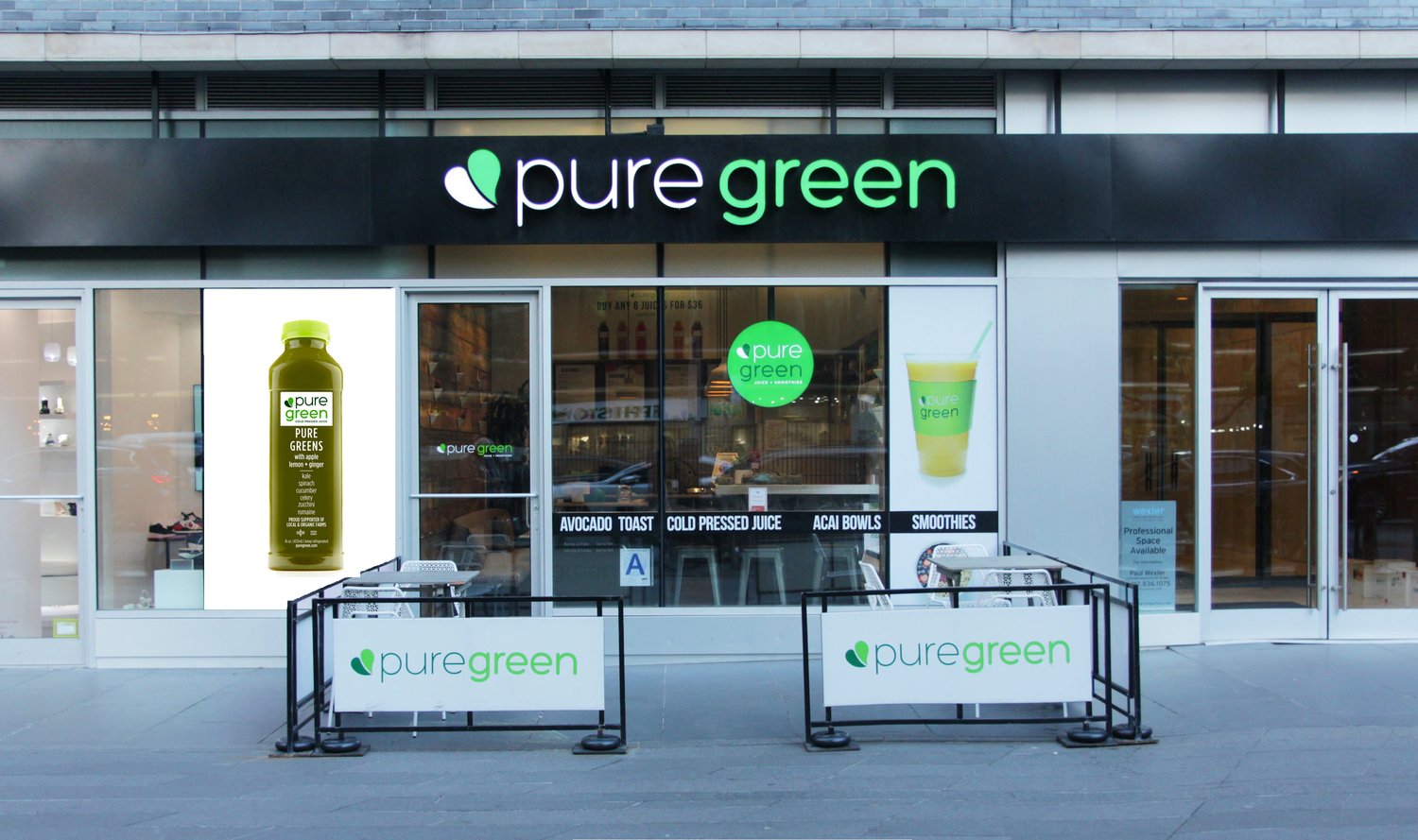 Why Pure Green Is The Best Smoothie Bar In Nyc Pure Green Franchise