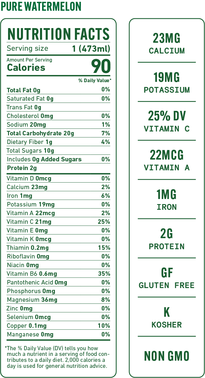 Pure Watermelon Cold Pressed Juice