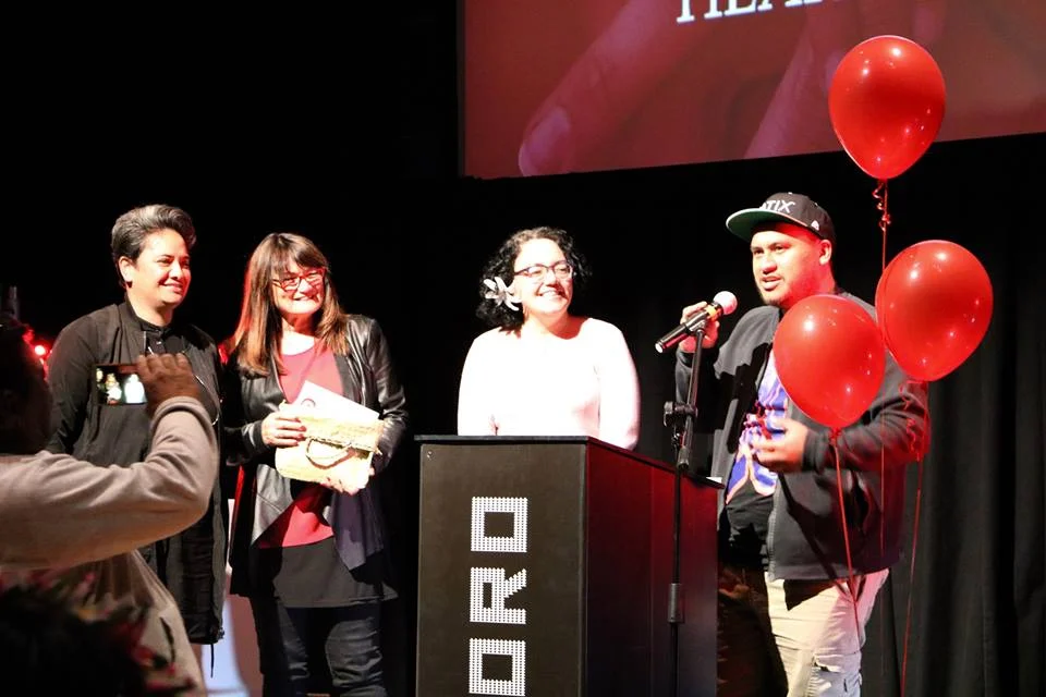 Joel Love from Faith Family Connect Church receives the ‘Above and Beyond’ award.