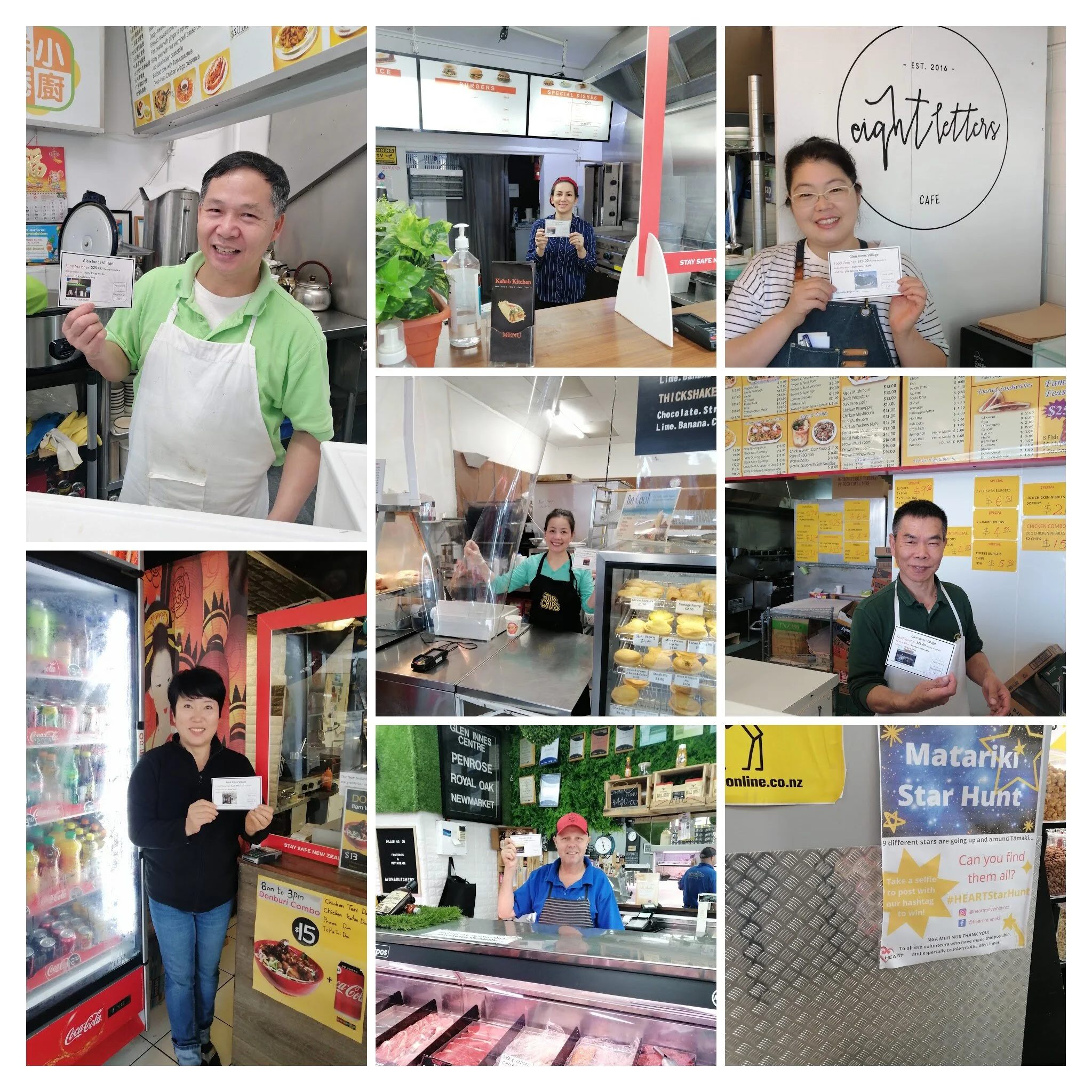 Some of our wonderful food retailers!
