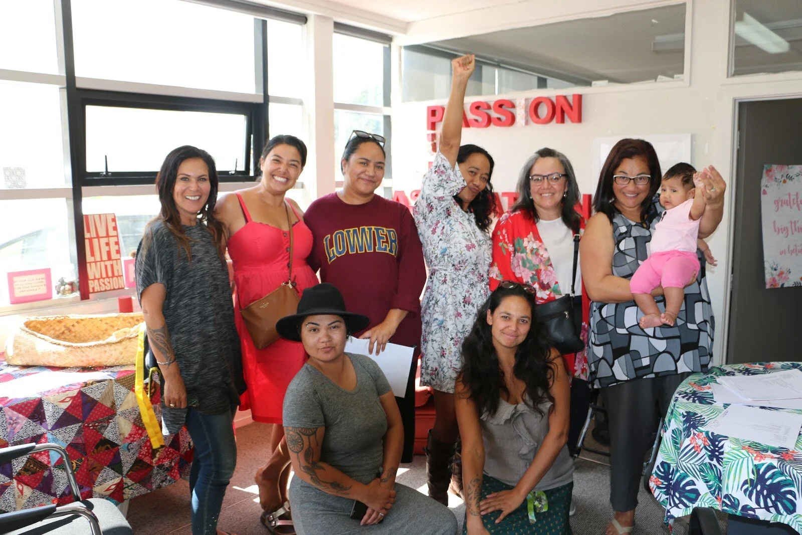 The mana wāhine from the event working group.