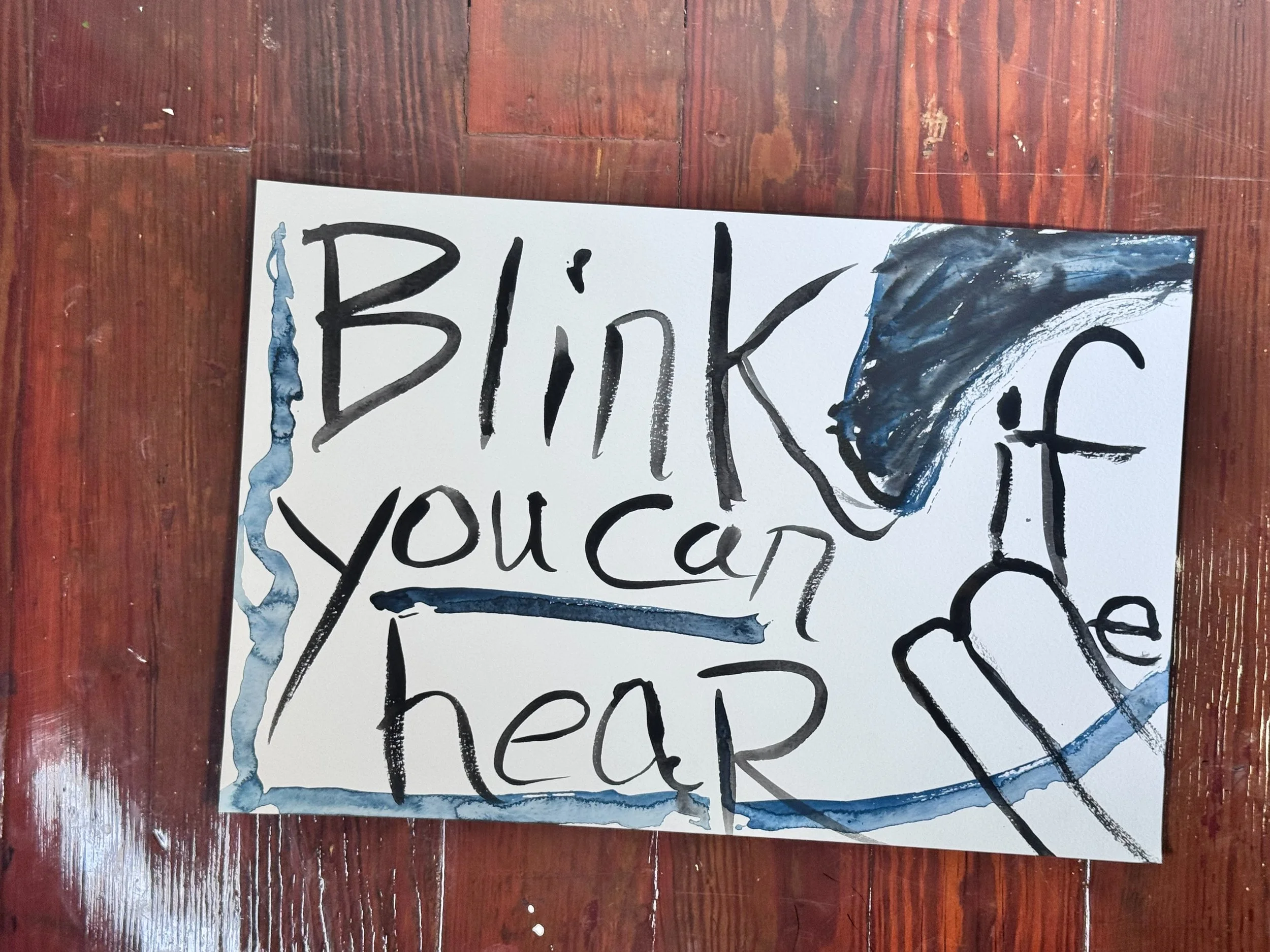 31 Blink if you can hear me