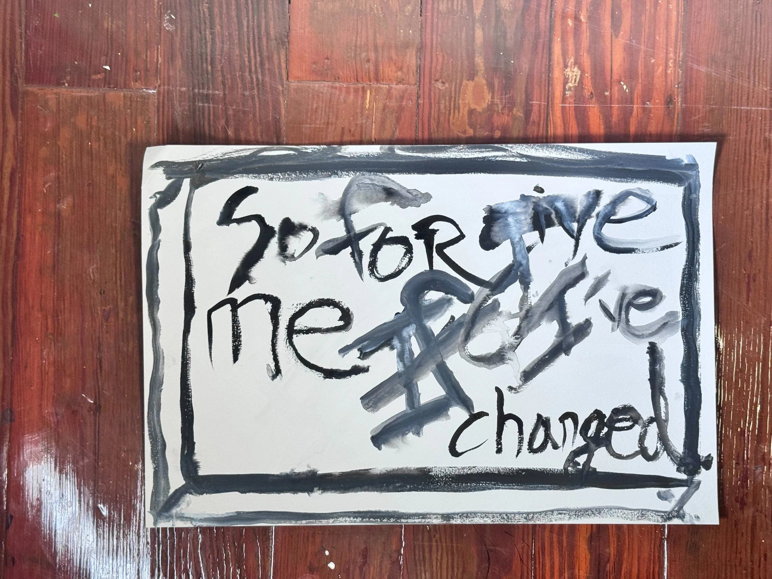 40 So Forgive me if I've changed