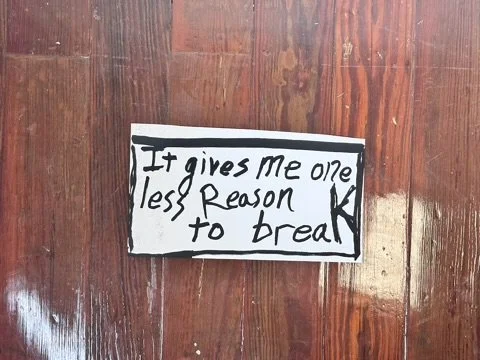 5 it gives me one less reason to break