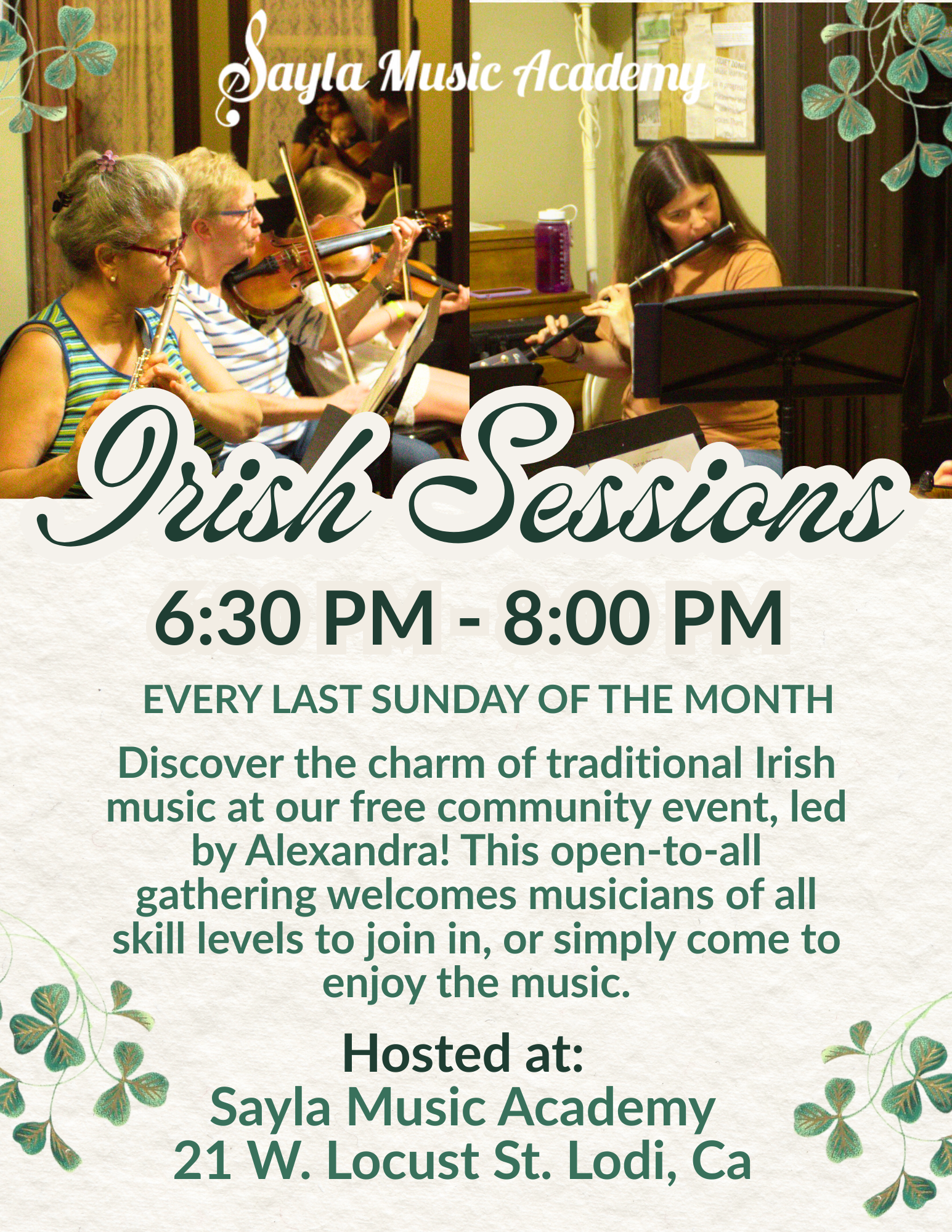 Irish Sessions