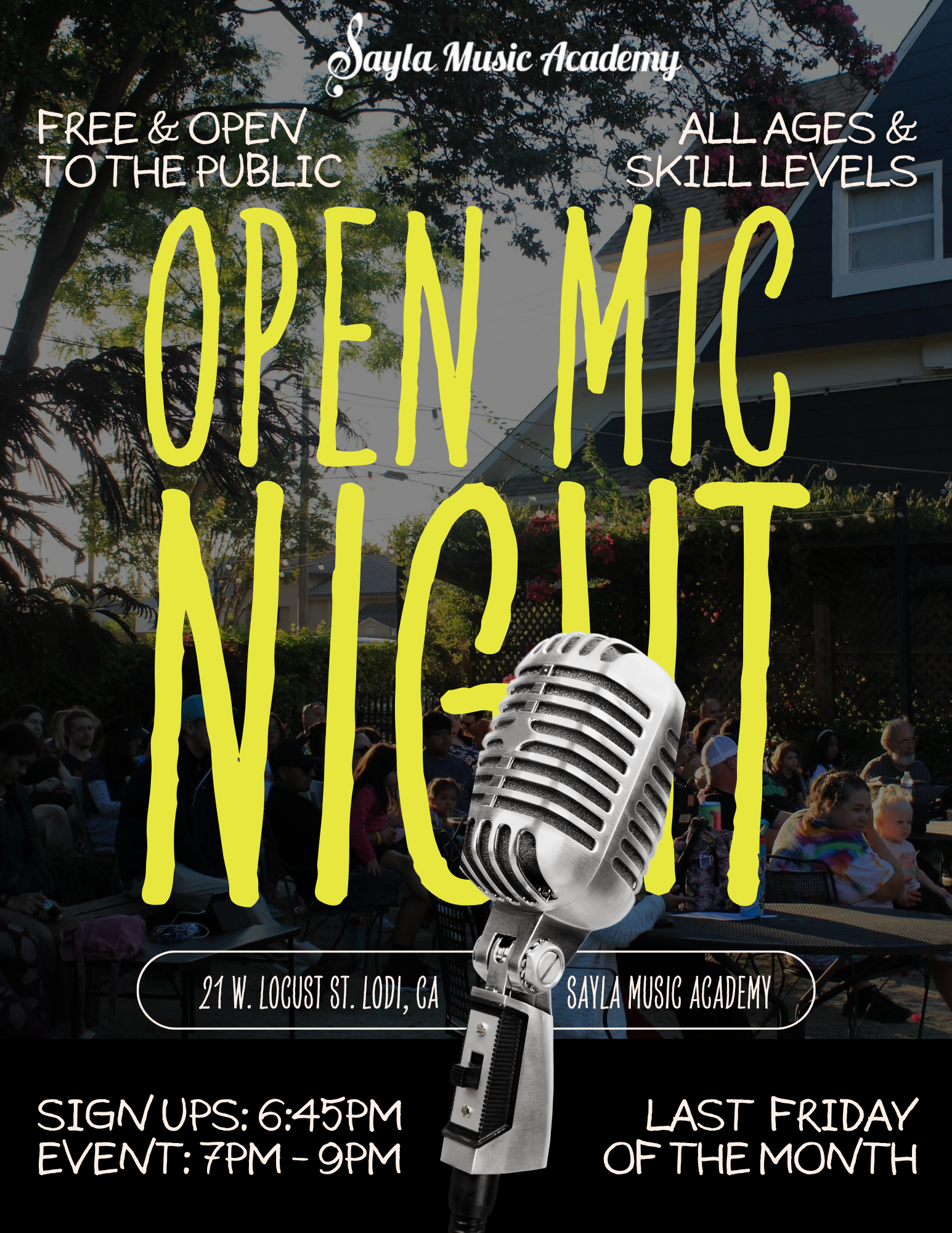 Open Mic Night 