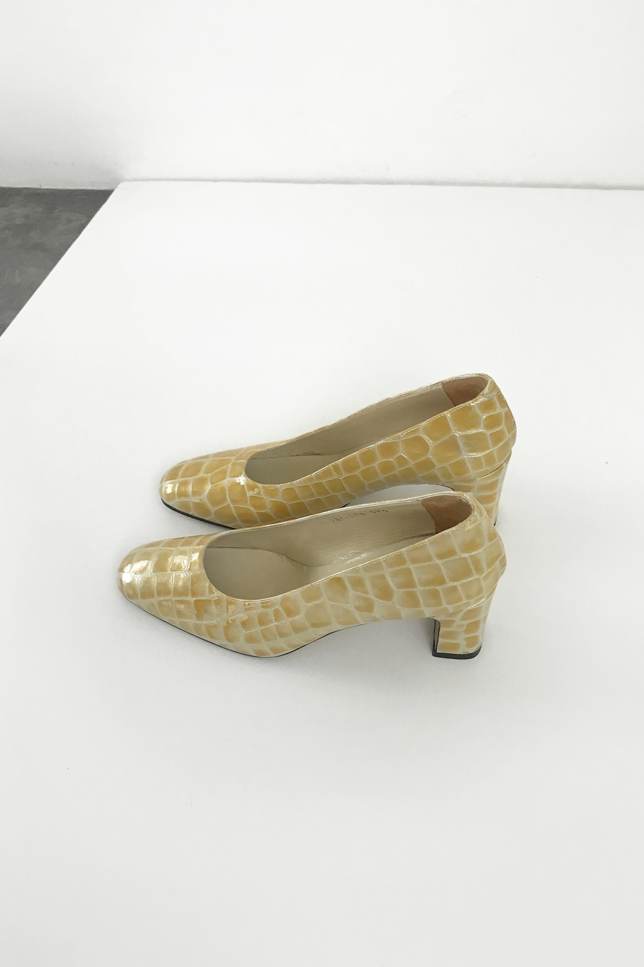 crocodile heels