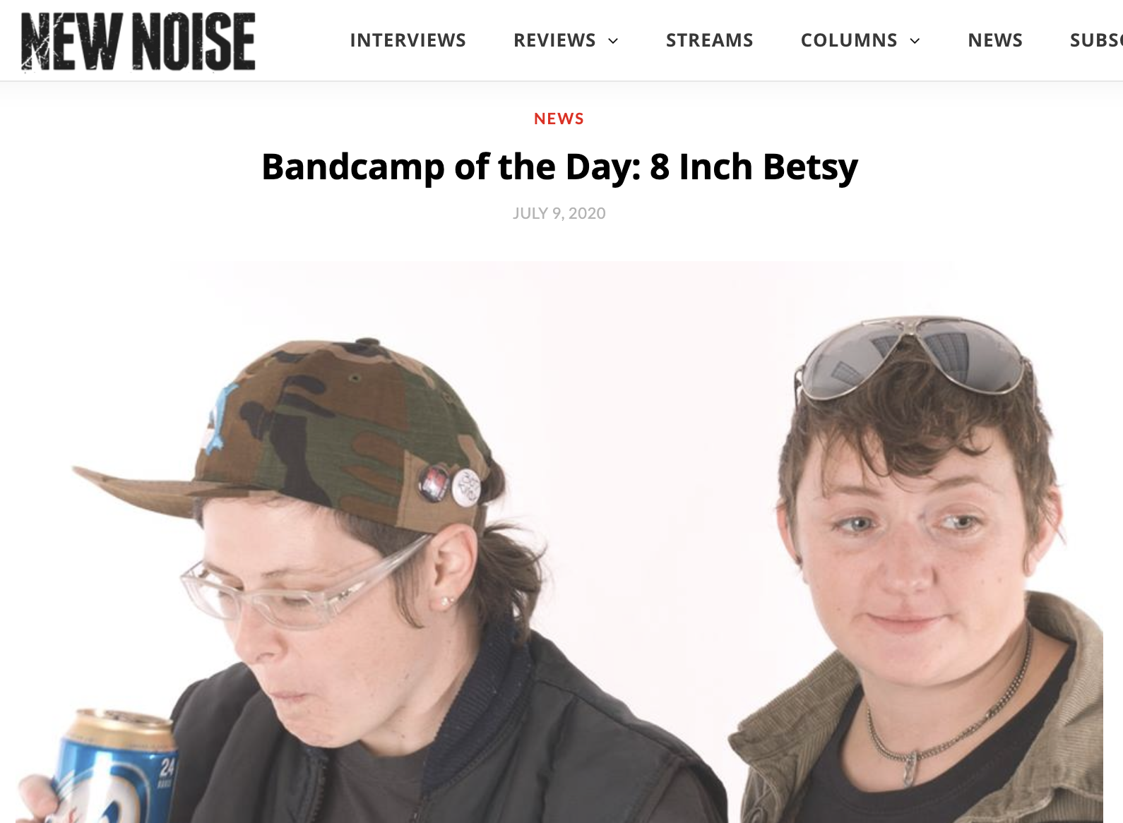 New Noise shares 8 Inch Betsy single "The Mean Days" 
