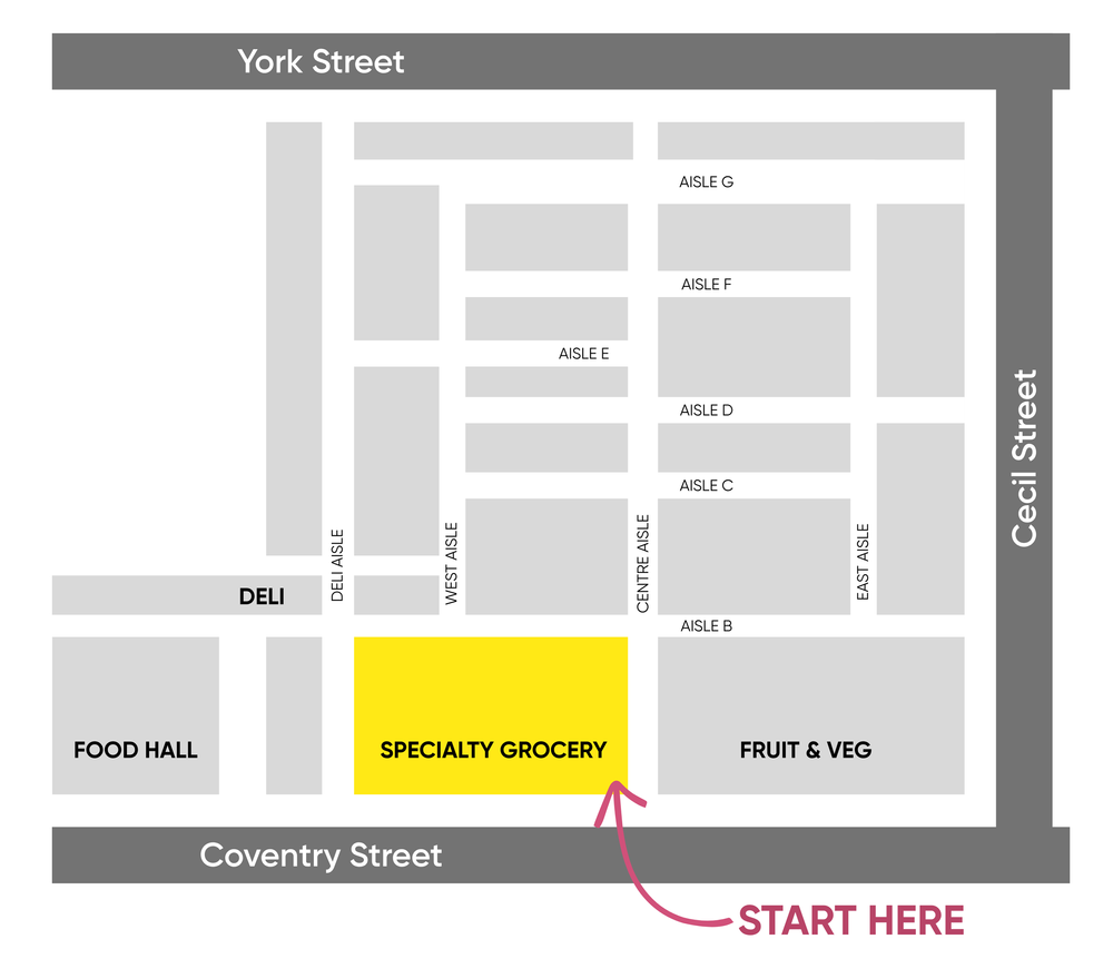 South Melbourne Market map