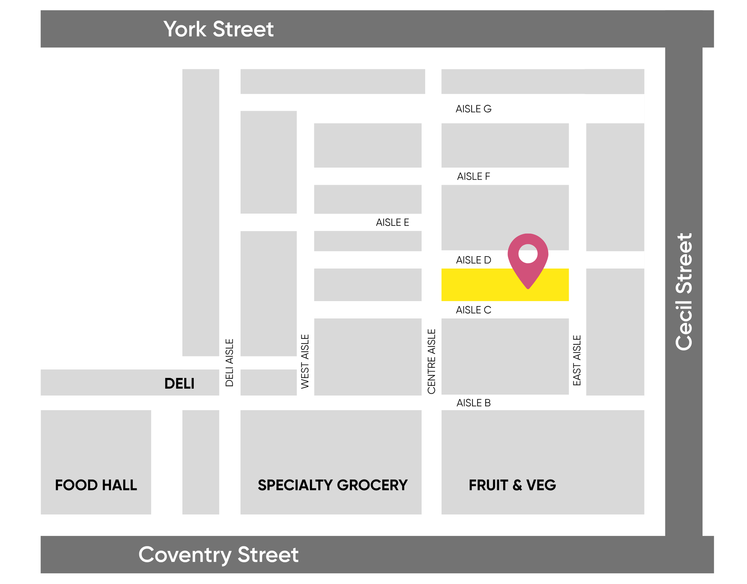 South Melbourne Market map