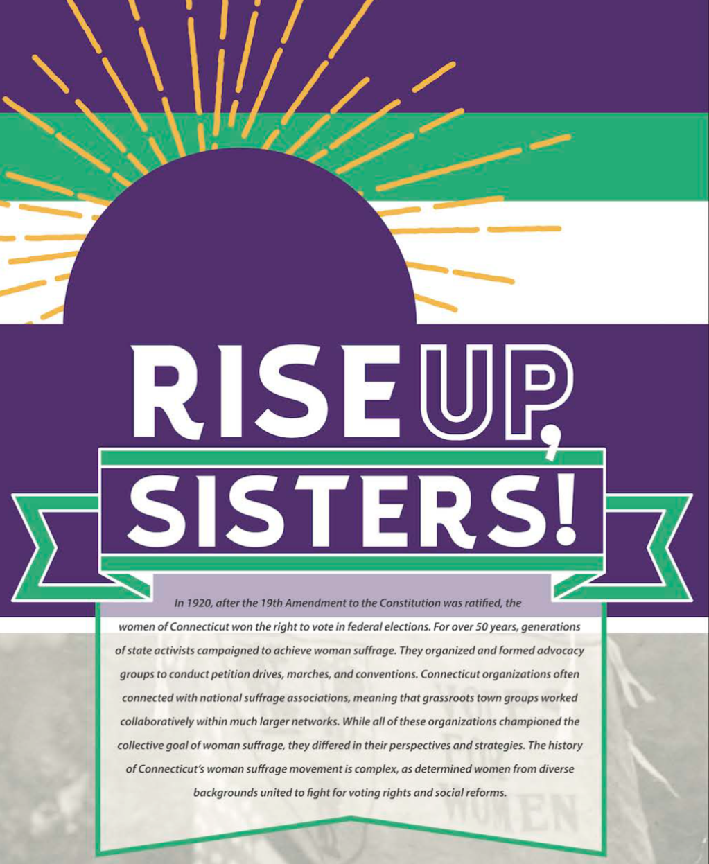 New Ct Exhibit Looks Back At Women Earning Right To Vote 100