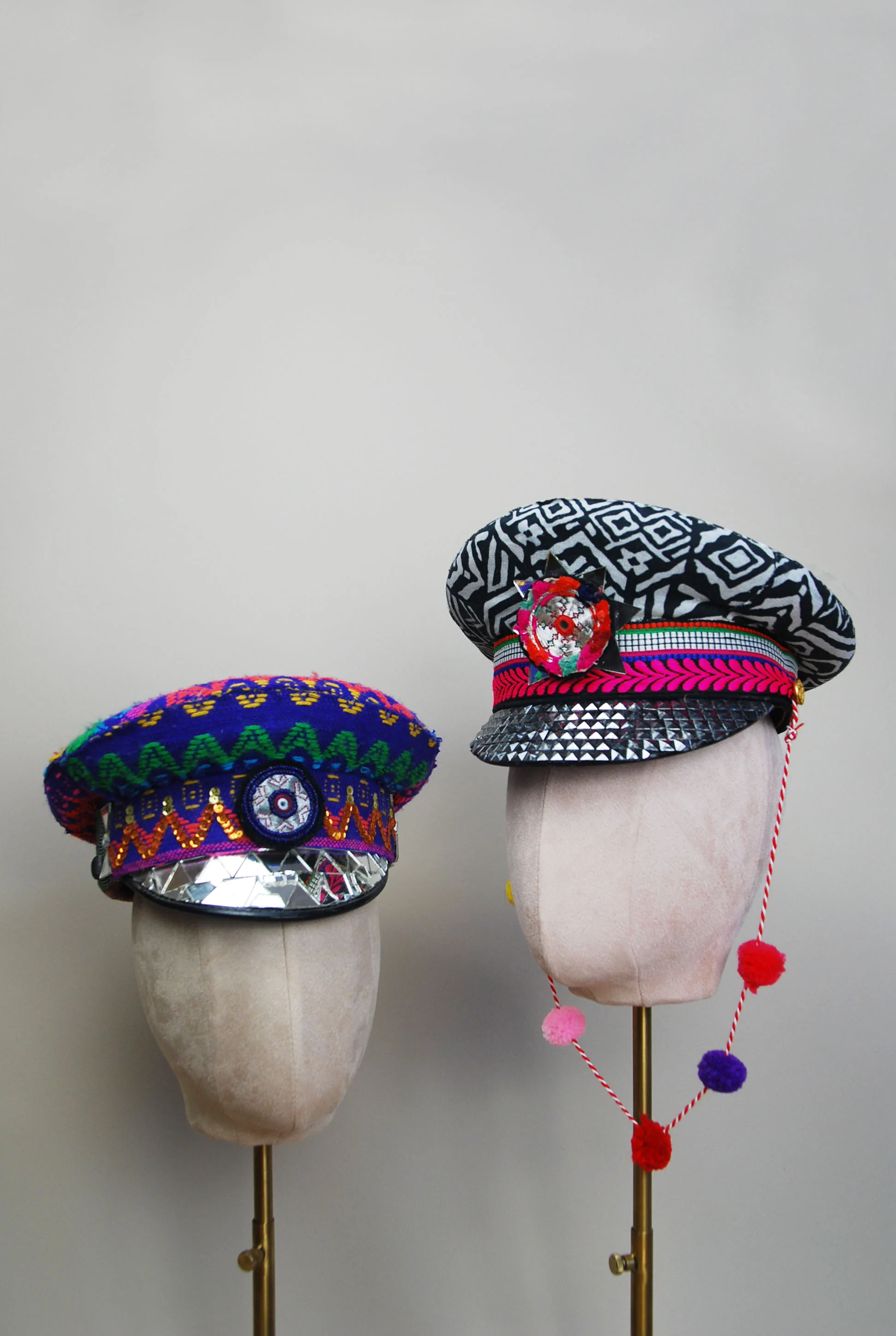 Officer Hats: Textile Edition