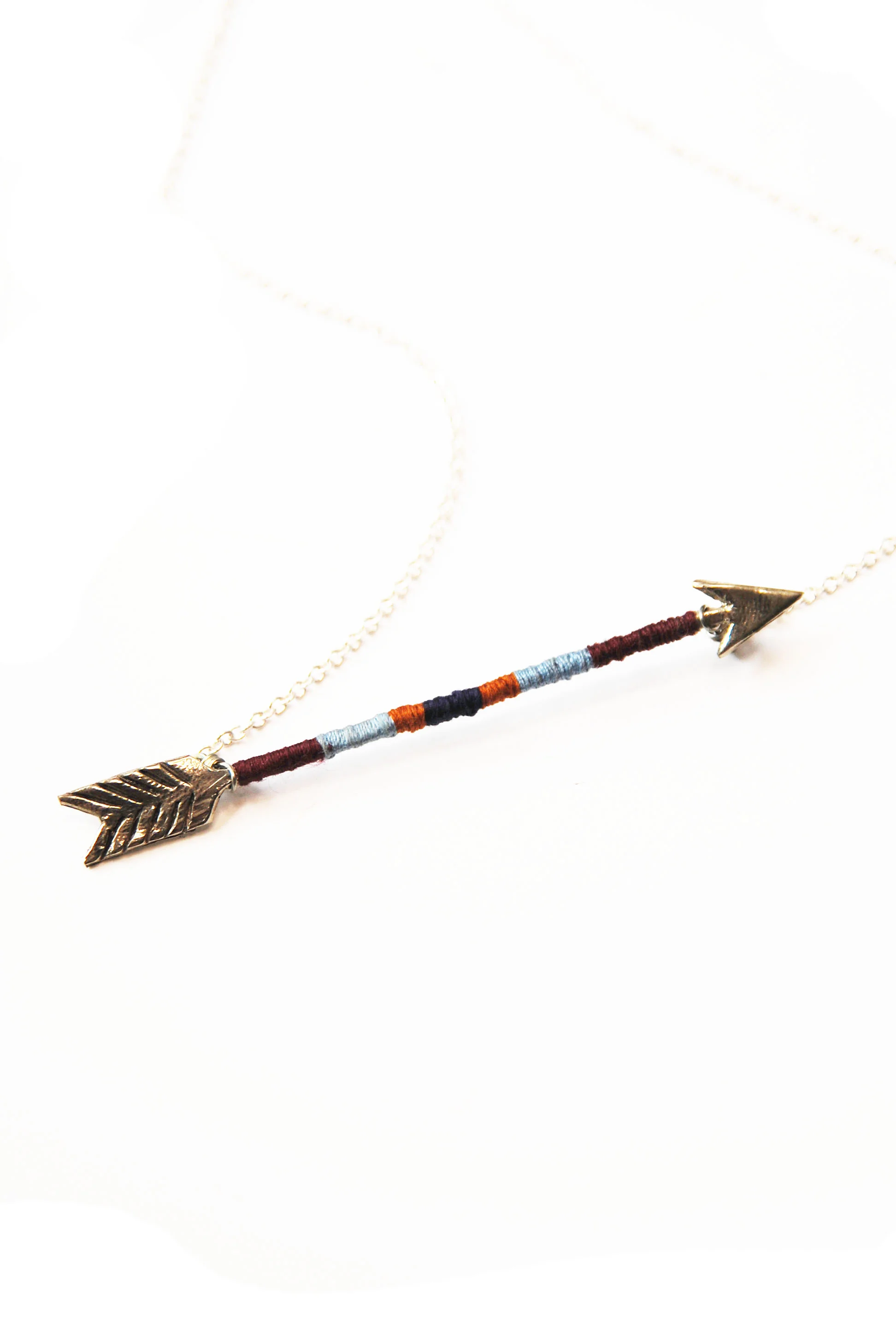 Threaded Arrow Necklaces