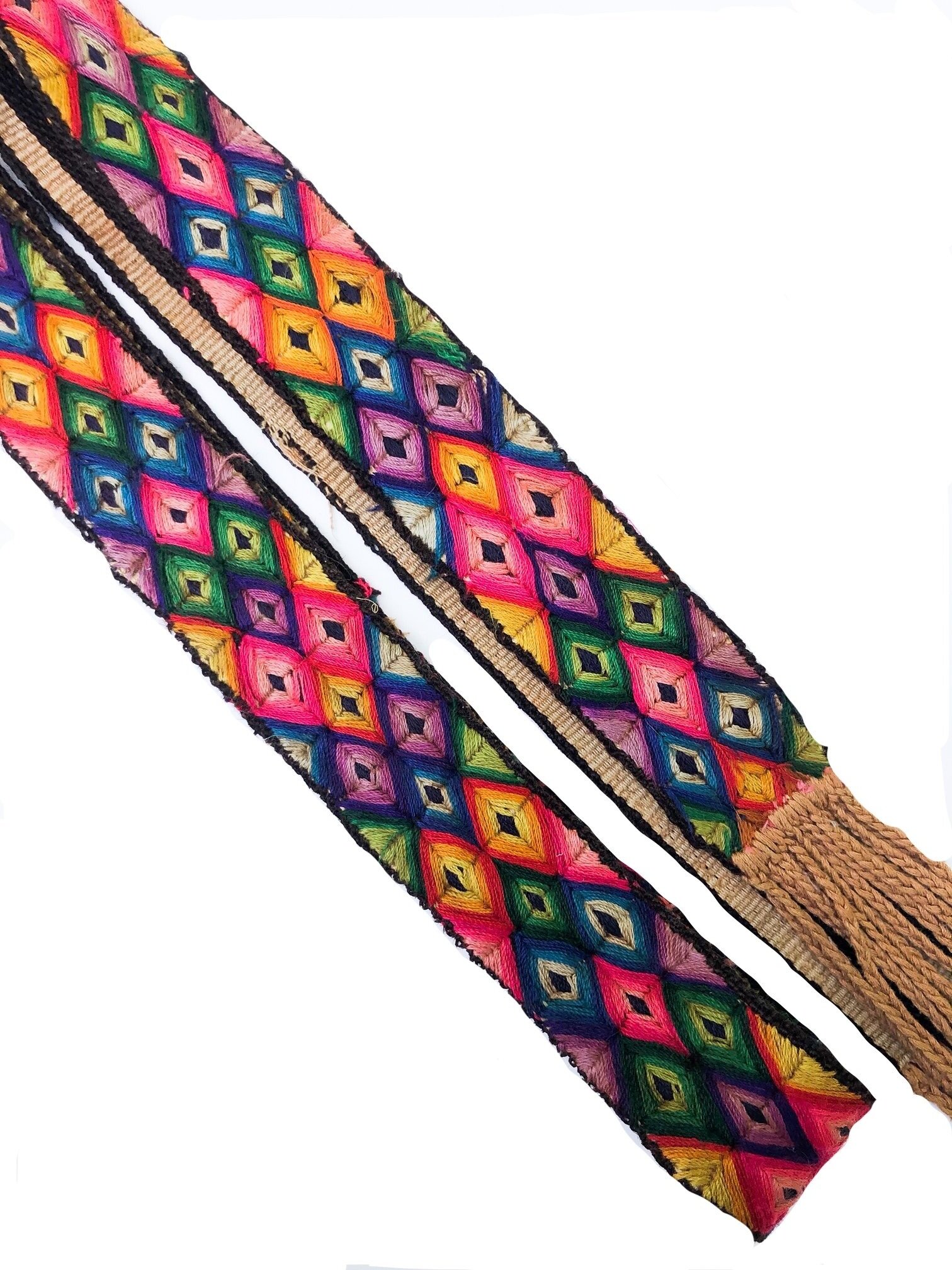 Woven Textile Sash  