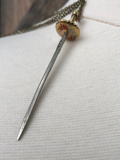 Ornate Sword Necklace