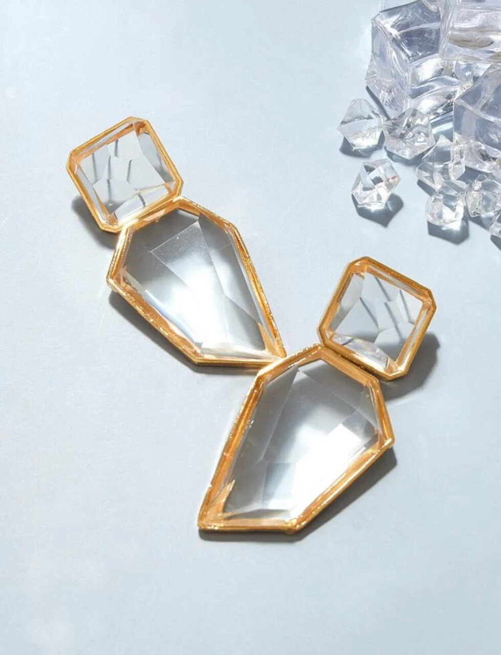 Ice Crystal Earrings
