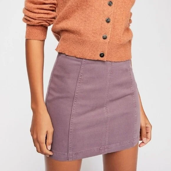 Femme Denim Mini Skirt — Tiff Porter