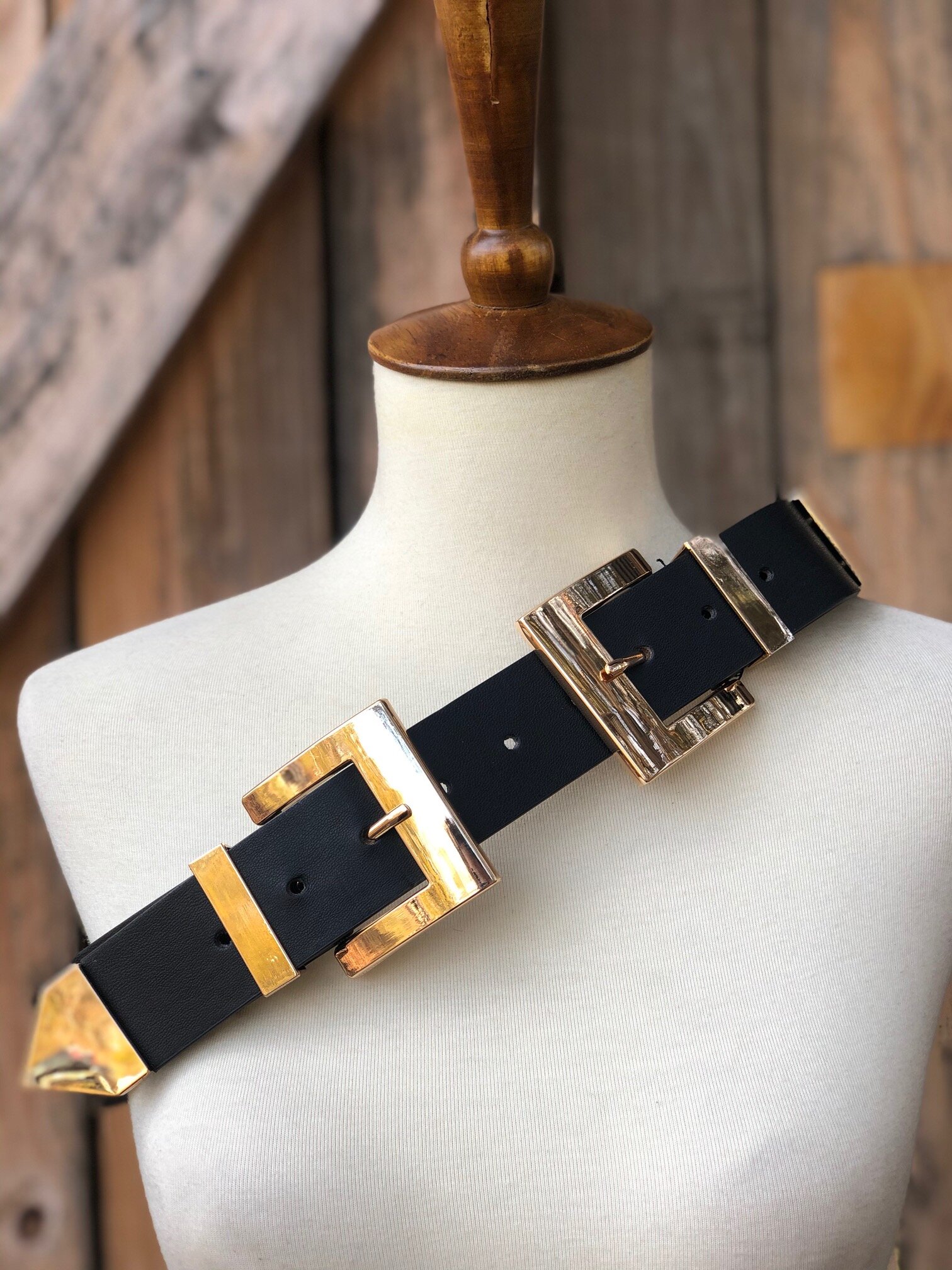 Double Buckle Belt