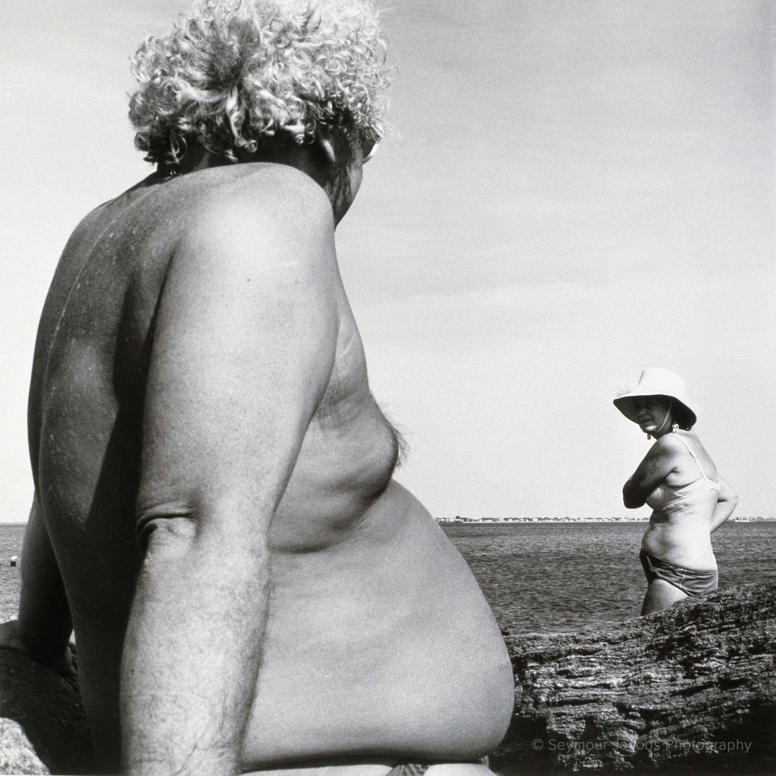 John with an Unknown Woman, Brooklyn, NY, 1980